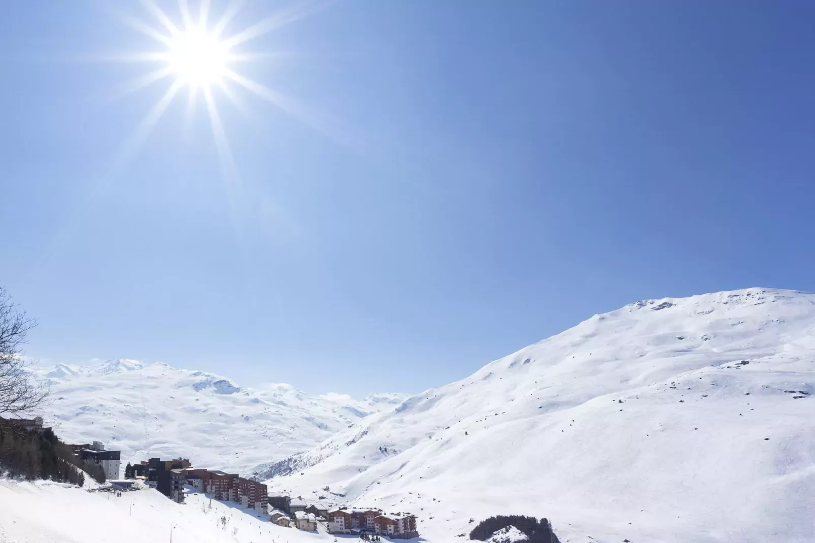 Le Coeur des Loges 5-S63L-Gebied winter 1km