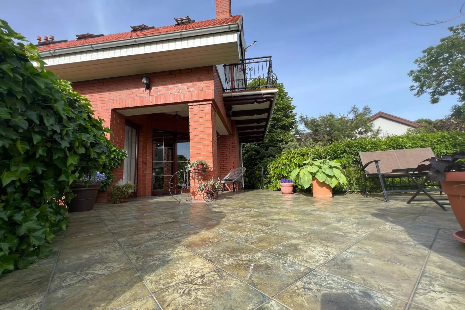 Dom z sauną 150 m2 Ustronie Morskie-Terrasbalkon