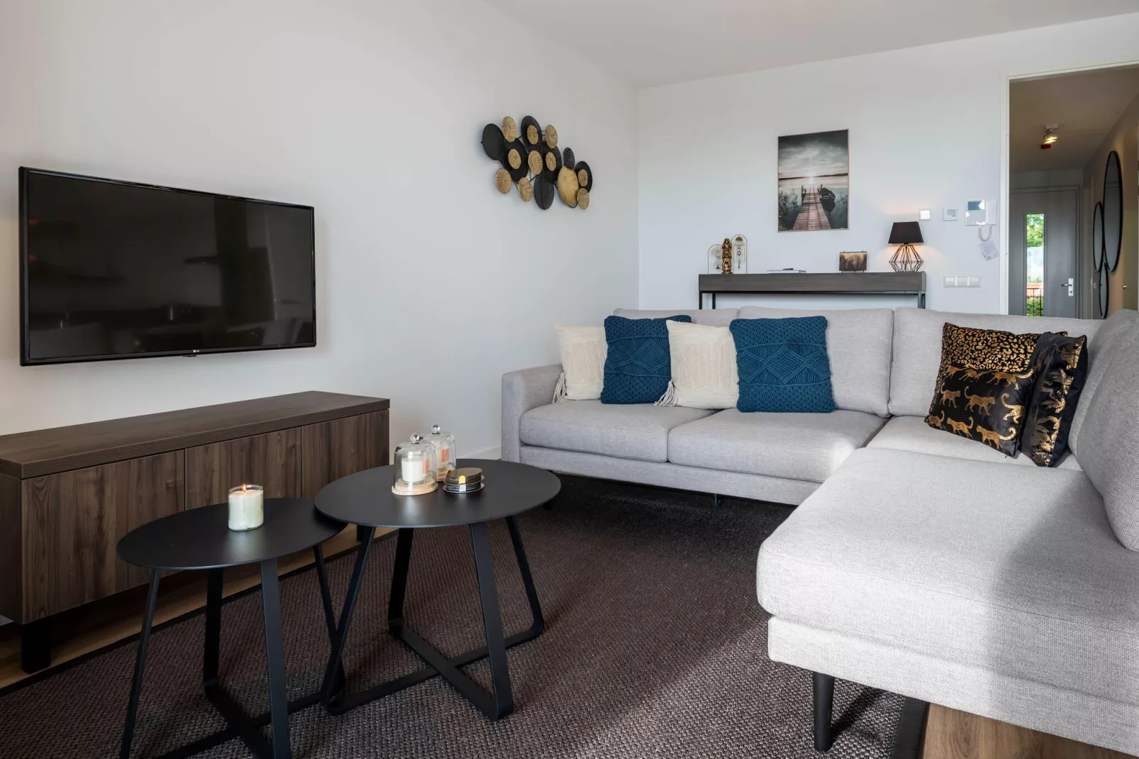 Harbour Loft 1i Résidence Marina havenzicht-Woonkamer