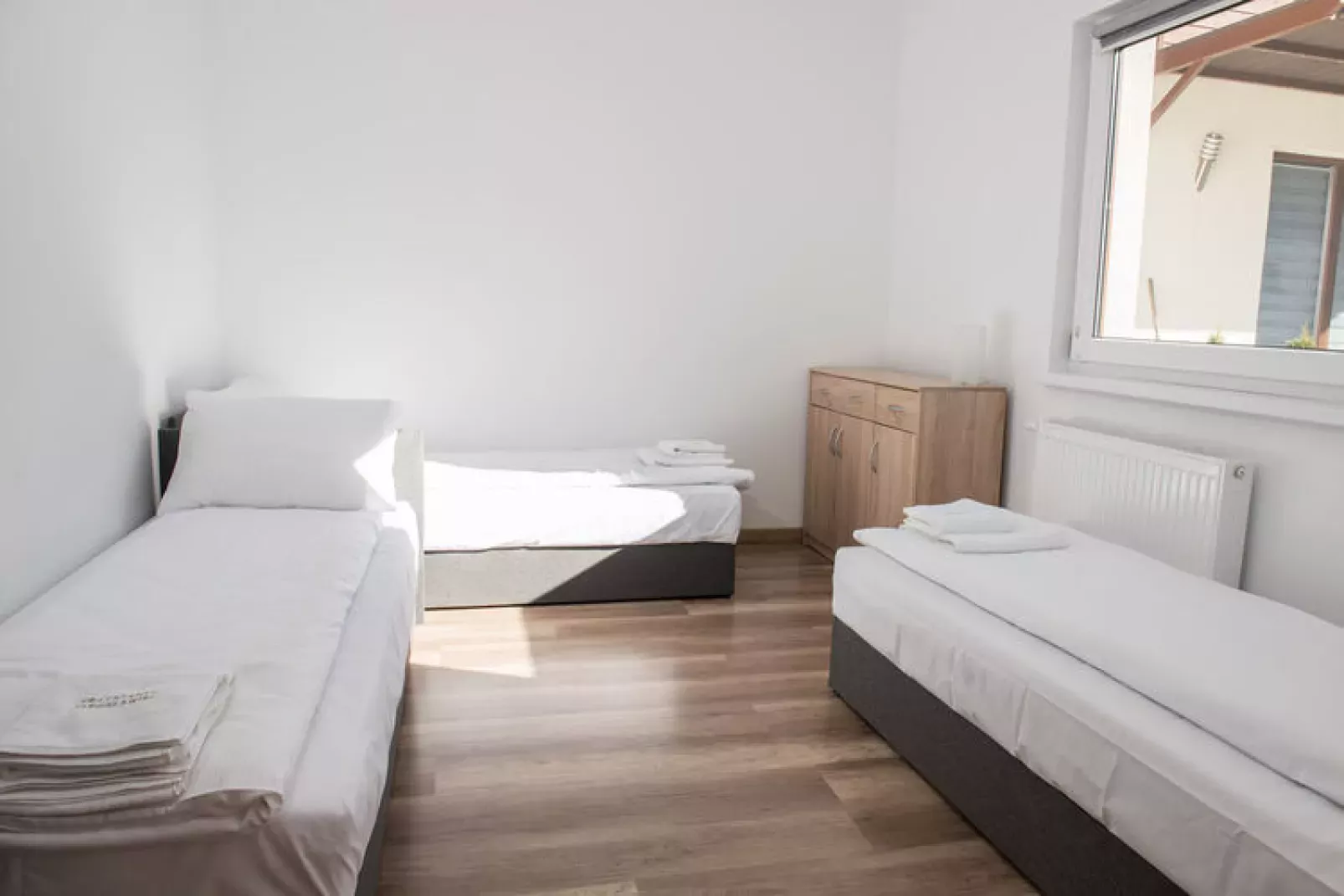 Apartament 7-osobowy parter Jarosławiec-Slaapkamer