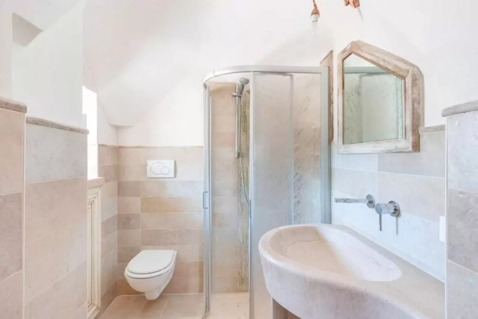 Trullo Il Pupineto Ostuni-Badkamer