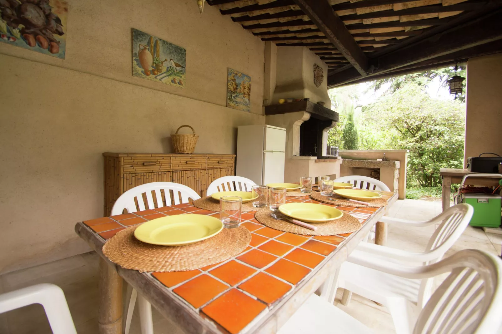 Maison de vacances - VILLENEUVE-LES-AVIGNON - Terrasbalkon