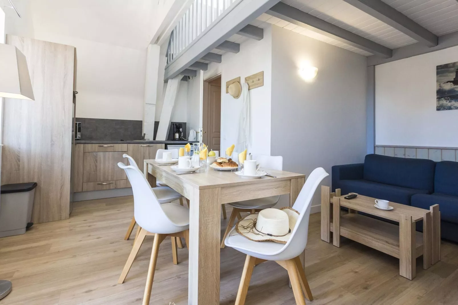 Résidence Valentin Plage 2-Woonkamer