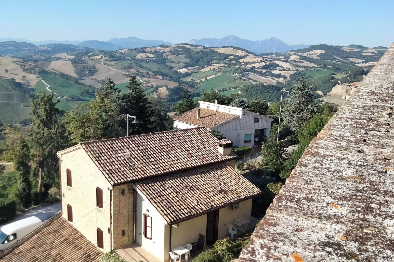 Il Coccio a Fratte Rosa-Buitenlucht