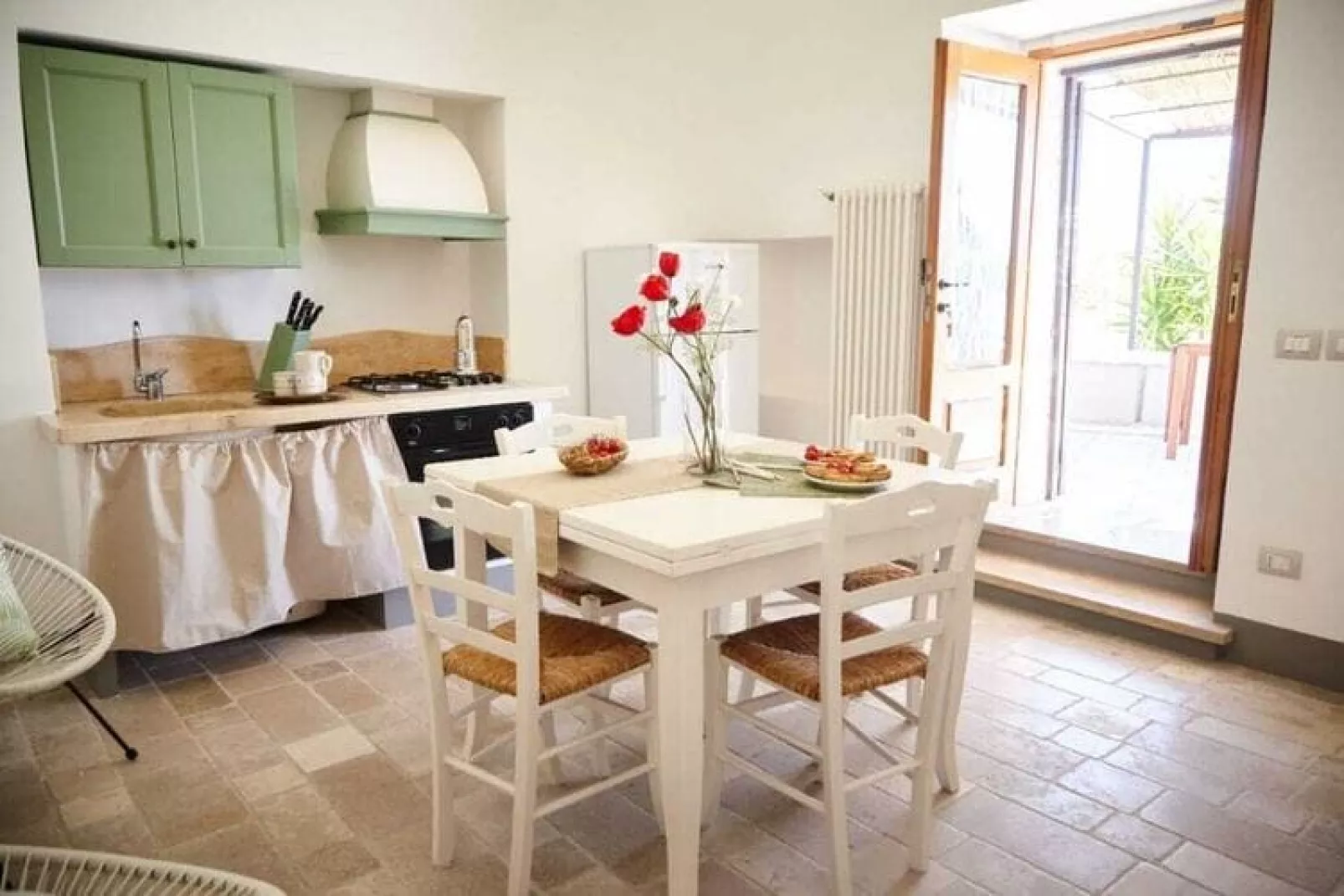 Trulli Azzalema Cisternino-Woonkamer