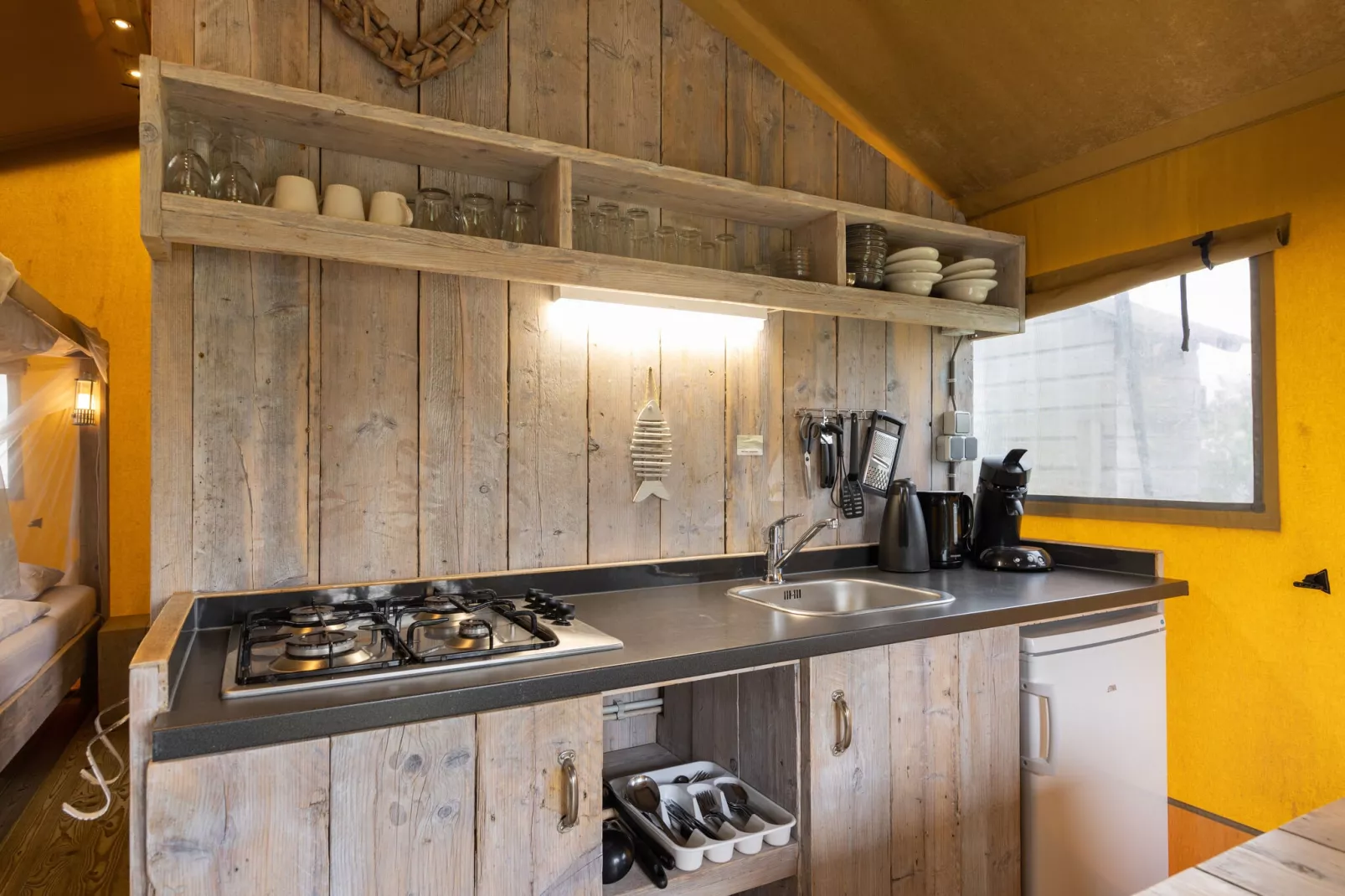 Glamping Resort Lauwersmeer 3-Keuken
