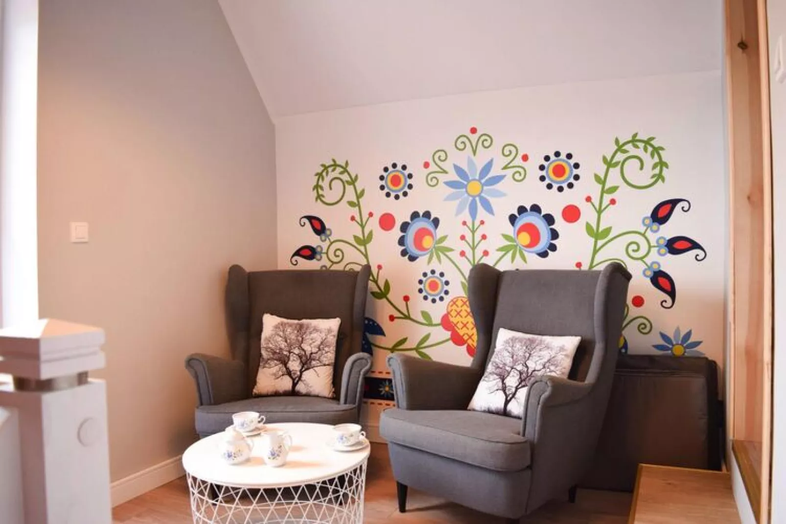 Holiday home Czestkowo 120 qm-Woonkamer