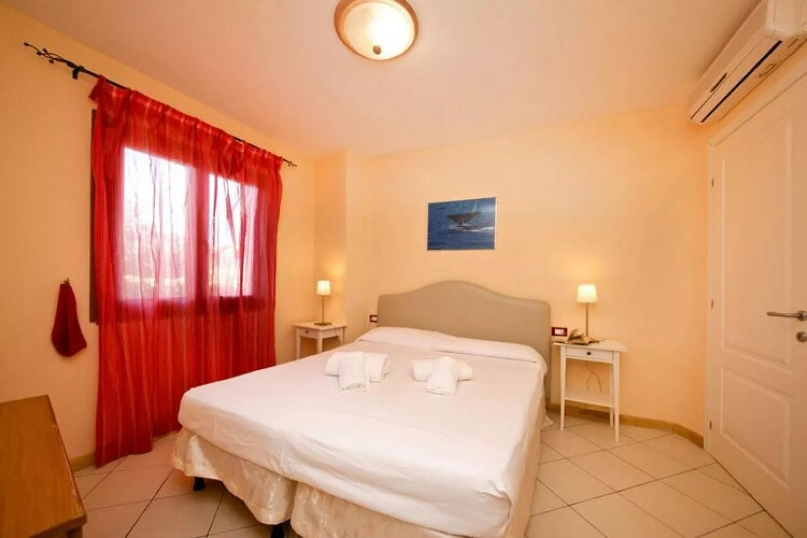 Ferienanlage Villa Giada Imperia - Type Trilocale Lavanda R6 / C6-Slaapkamer