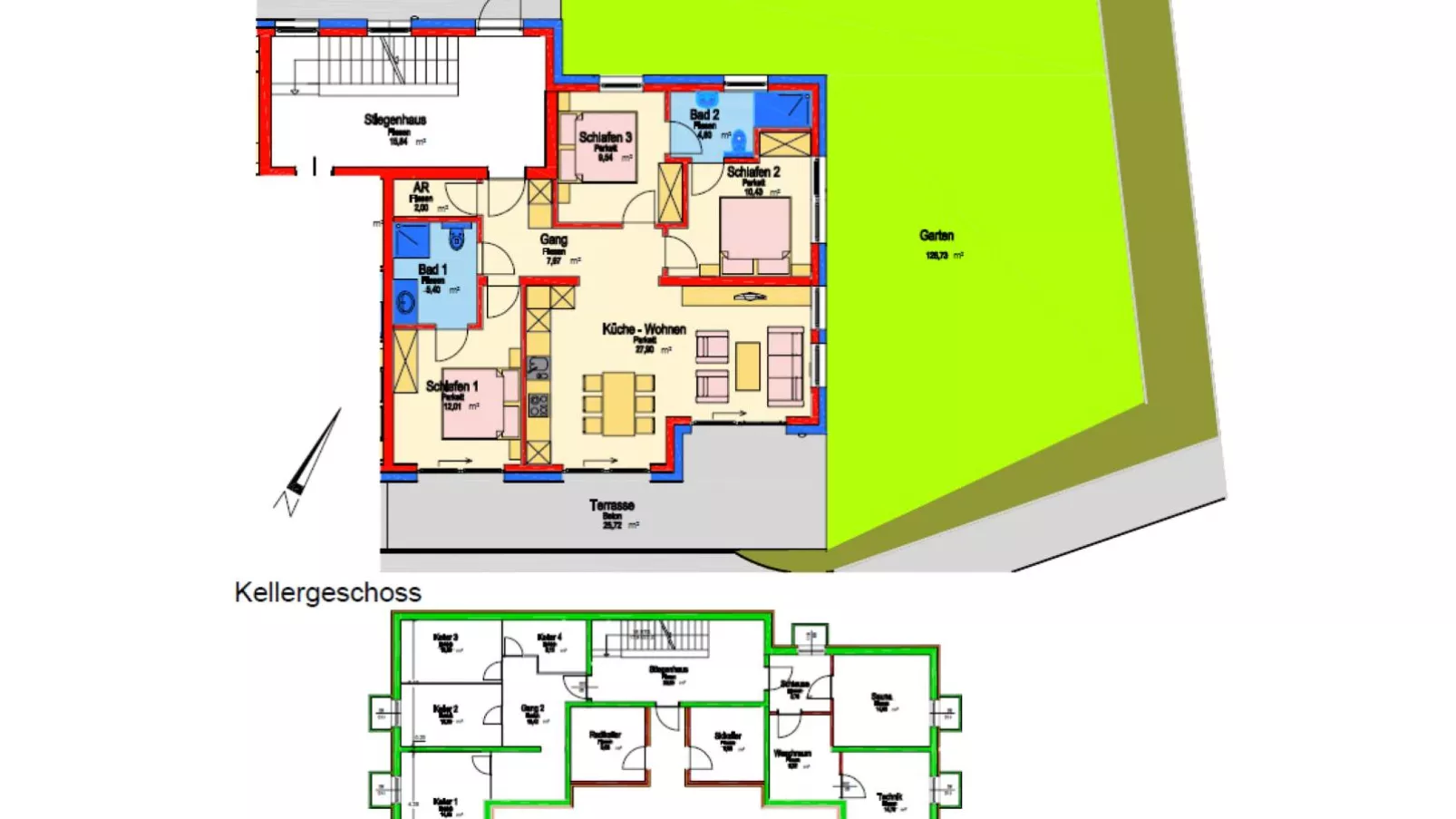 Werfenblick-Plattegrond