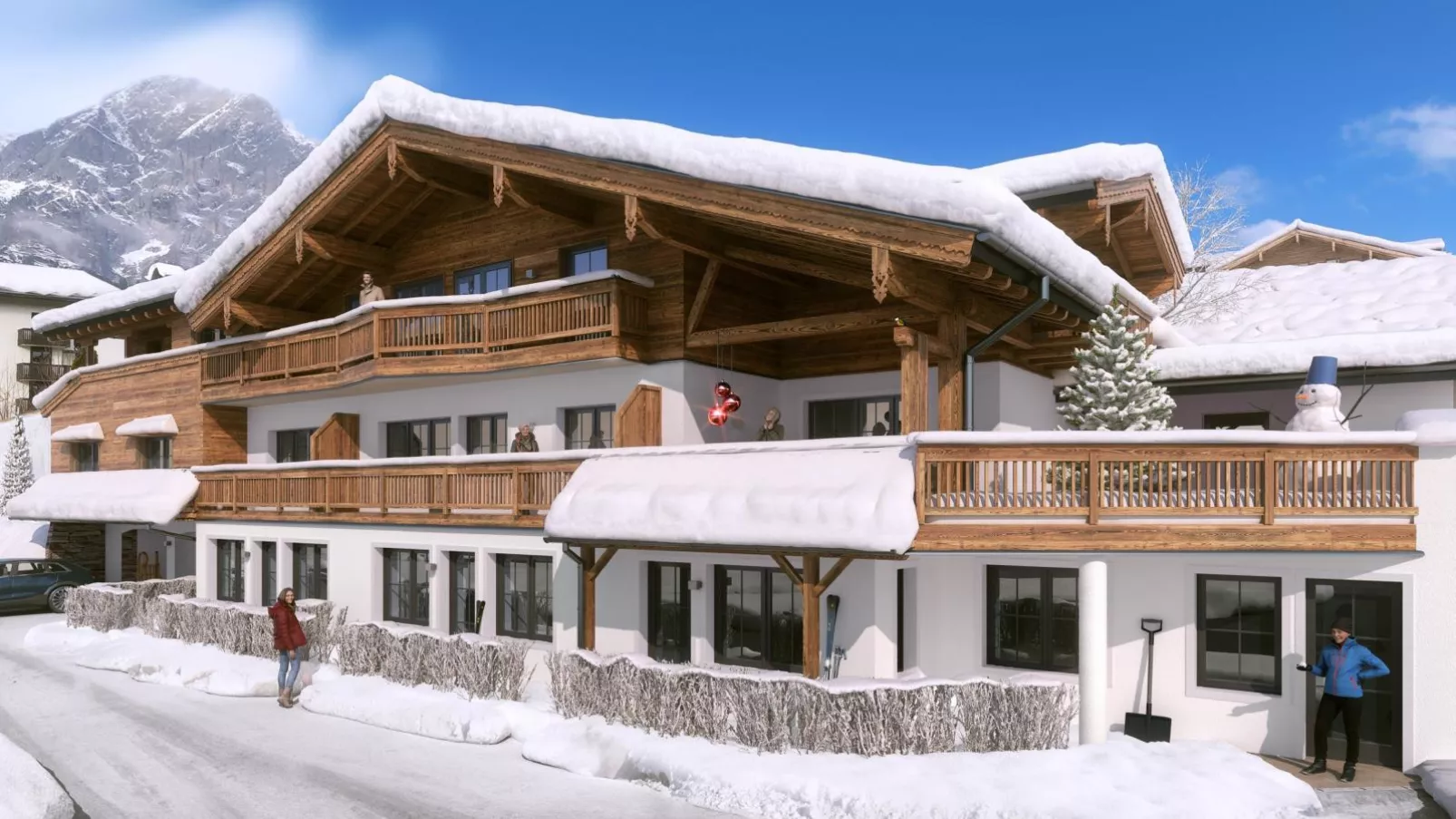 Tauernsuites Sonnblick Top 4 und 5-Exterieur winter