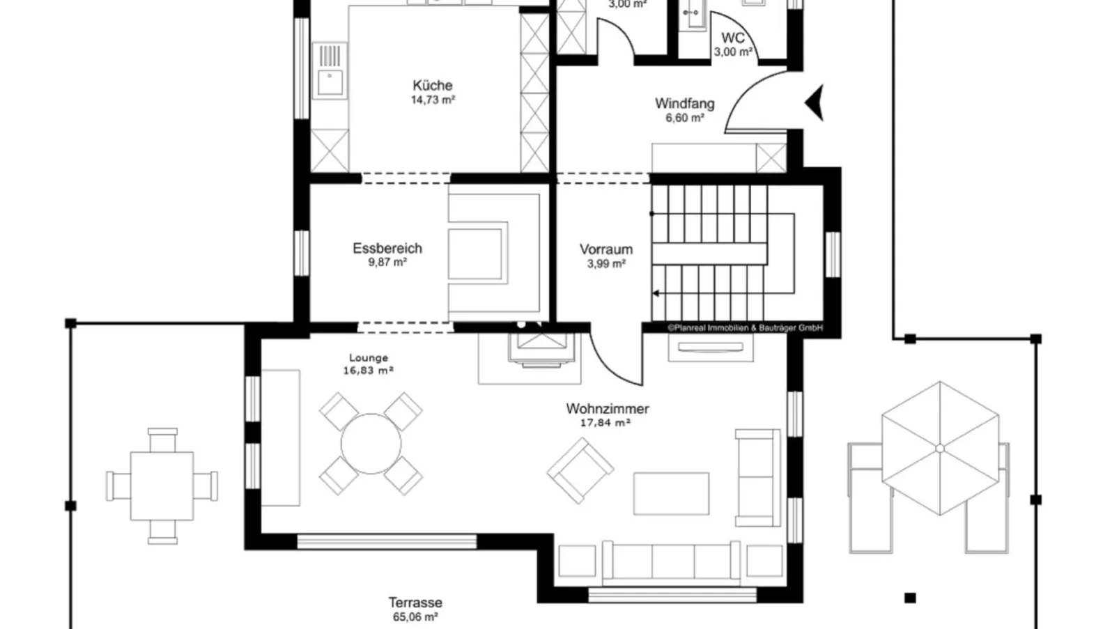 Bellevue-Plattegrond