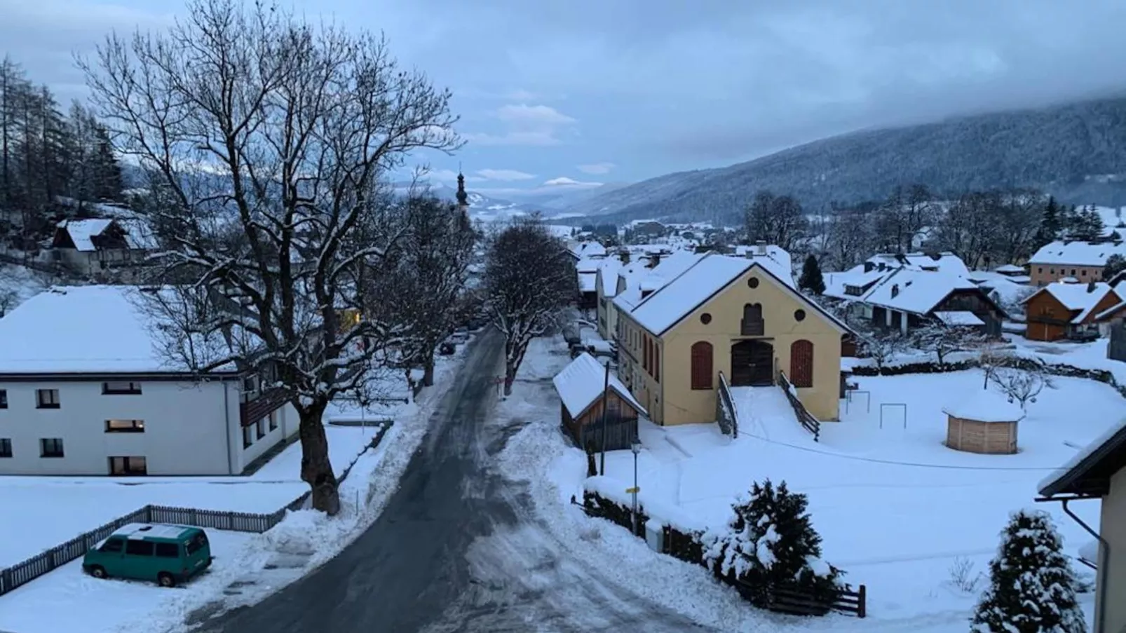 Ski-Nature Apartment Lungau-Uitzicht winter