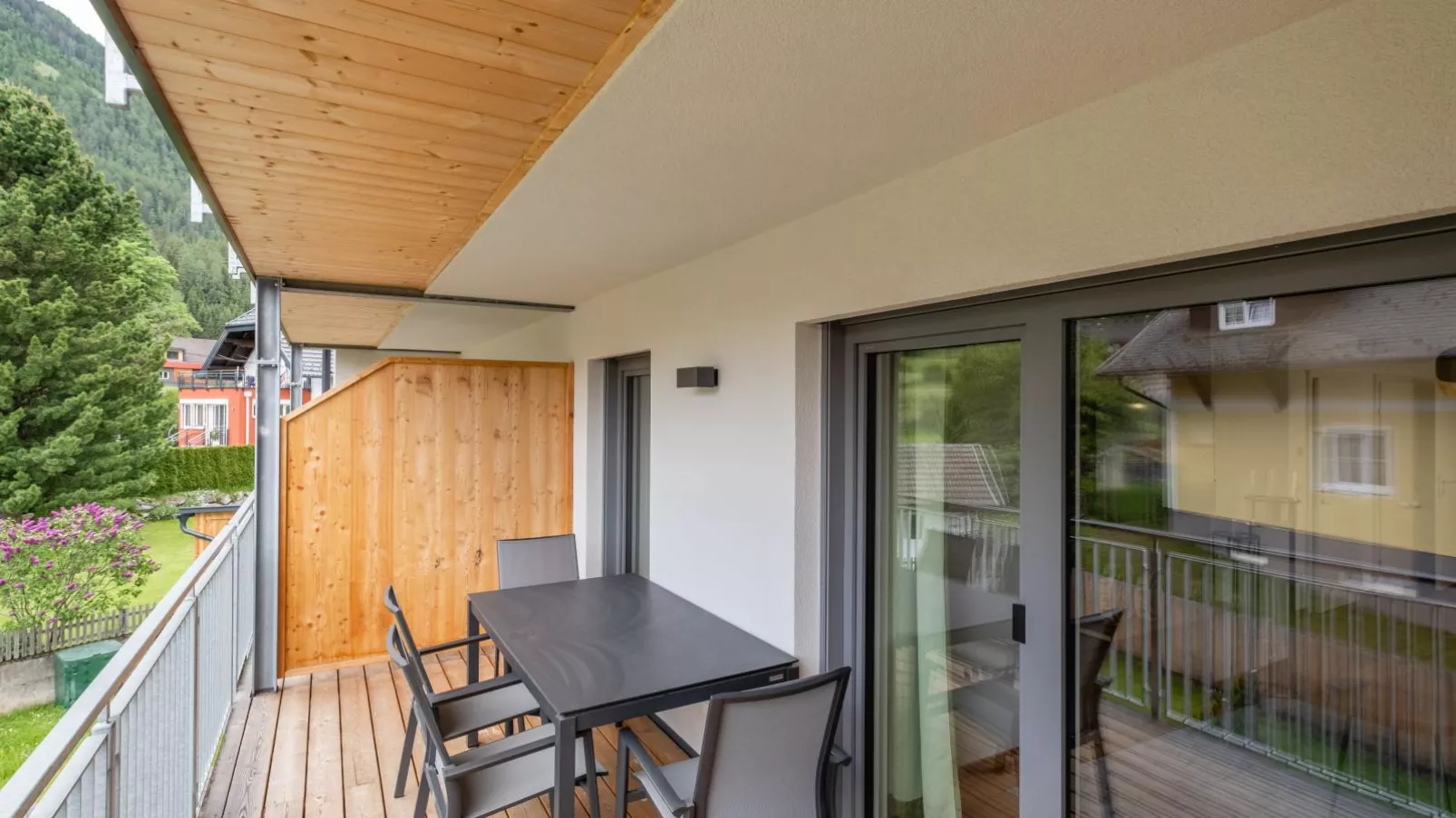 Ski Nature Apartment Lungau Top 9-Terrasbalkon