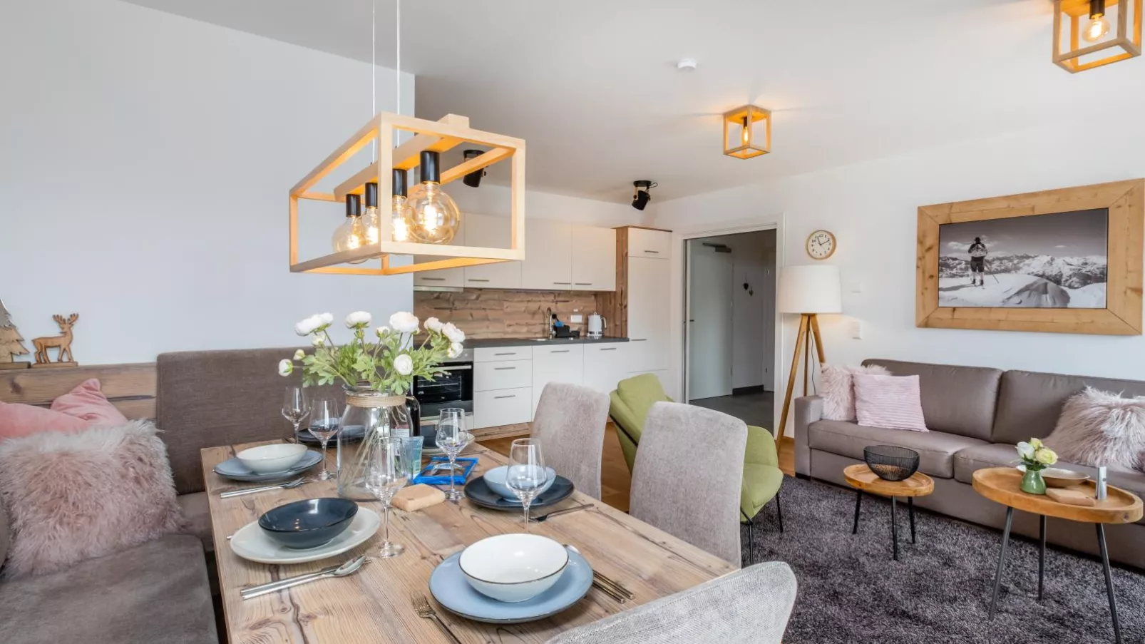 Ski Nature Apartment Lungau Top 6-Eetkamer
