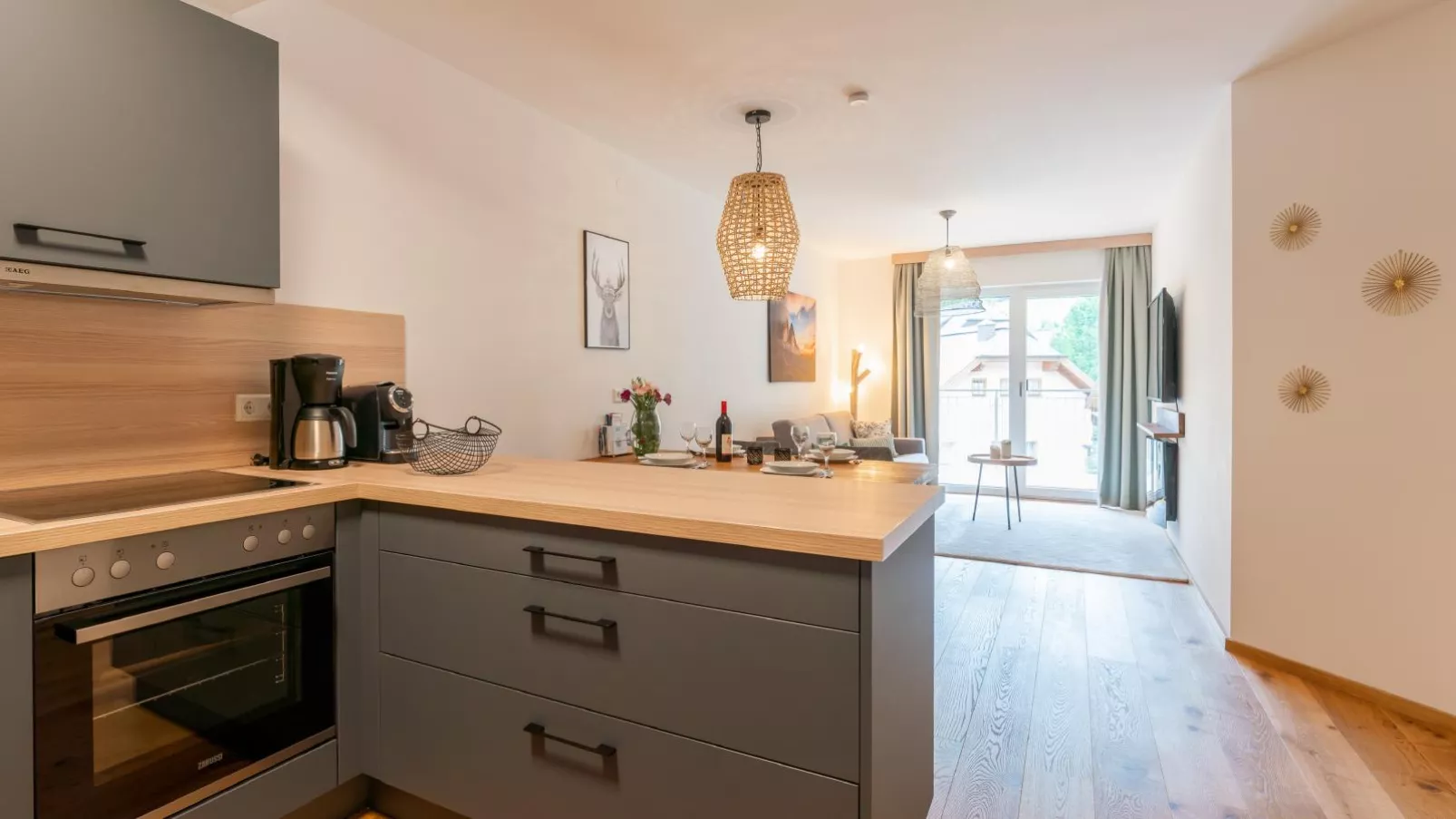 Ski Nature Apartment Lungau Top 13-Keuken