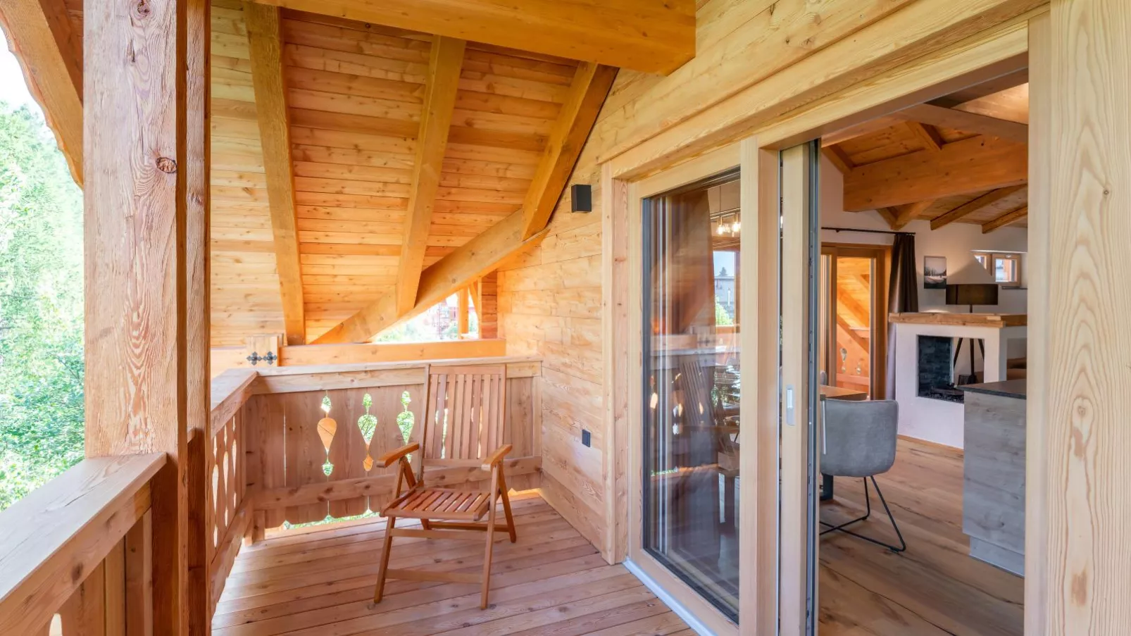 AlmApARTment Mauterndorf Pichl 9-5-Terrasbalkon