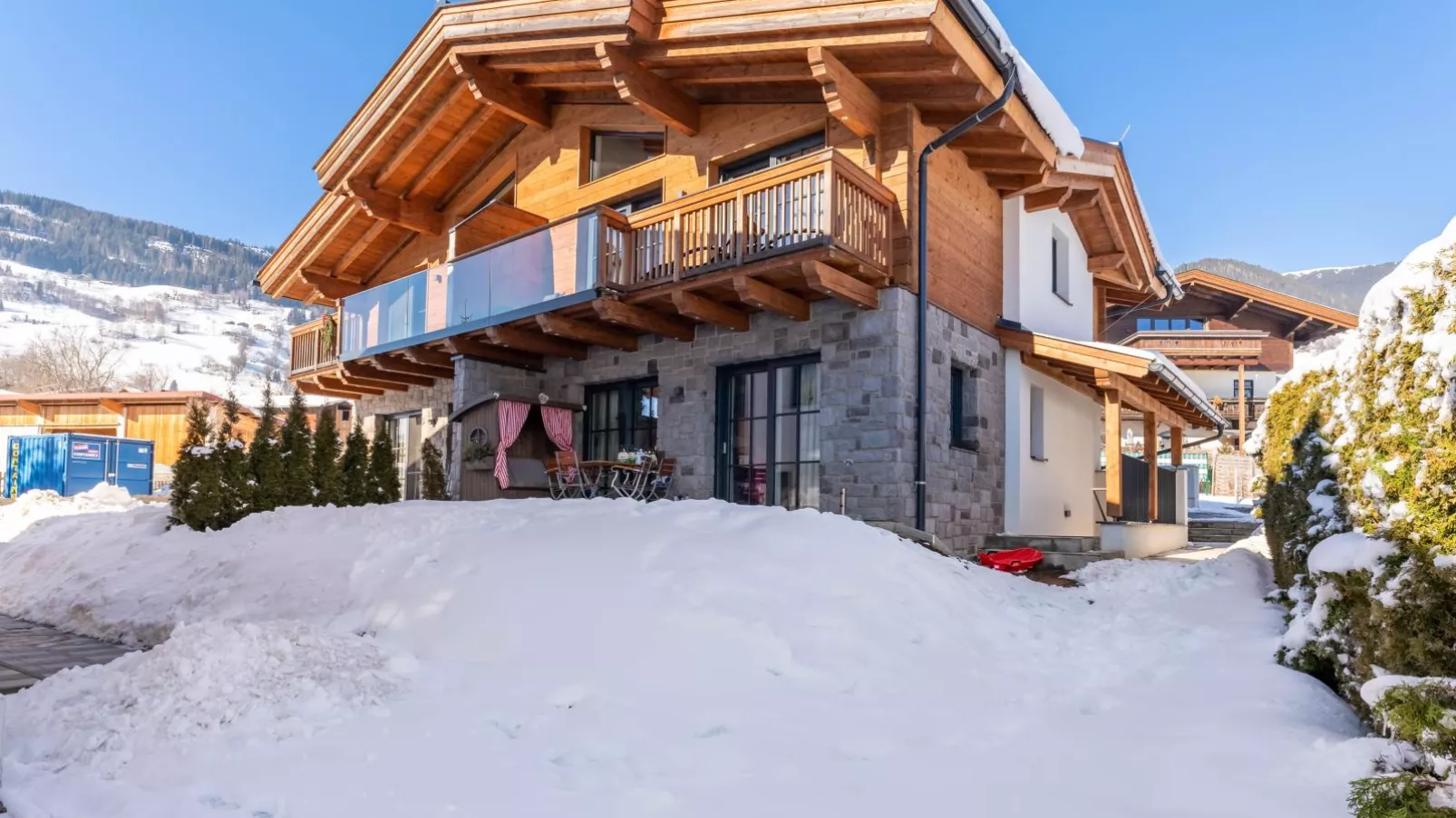 Green Garden Lodge B3-Exterieur winter
