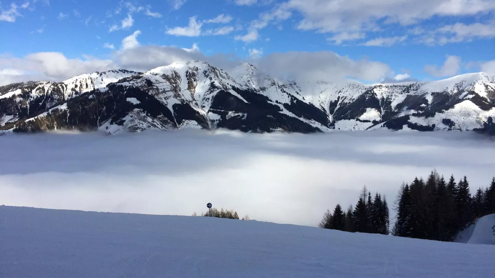 Traunerfeld-Gebied winter 20km