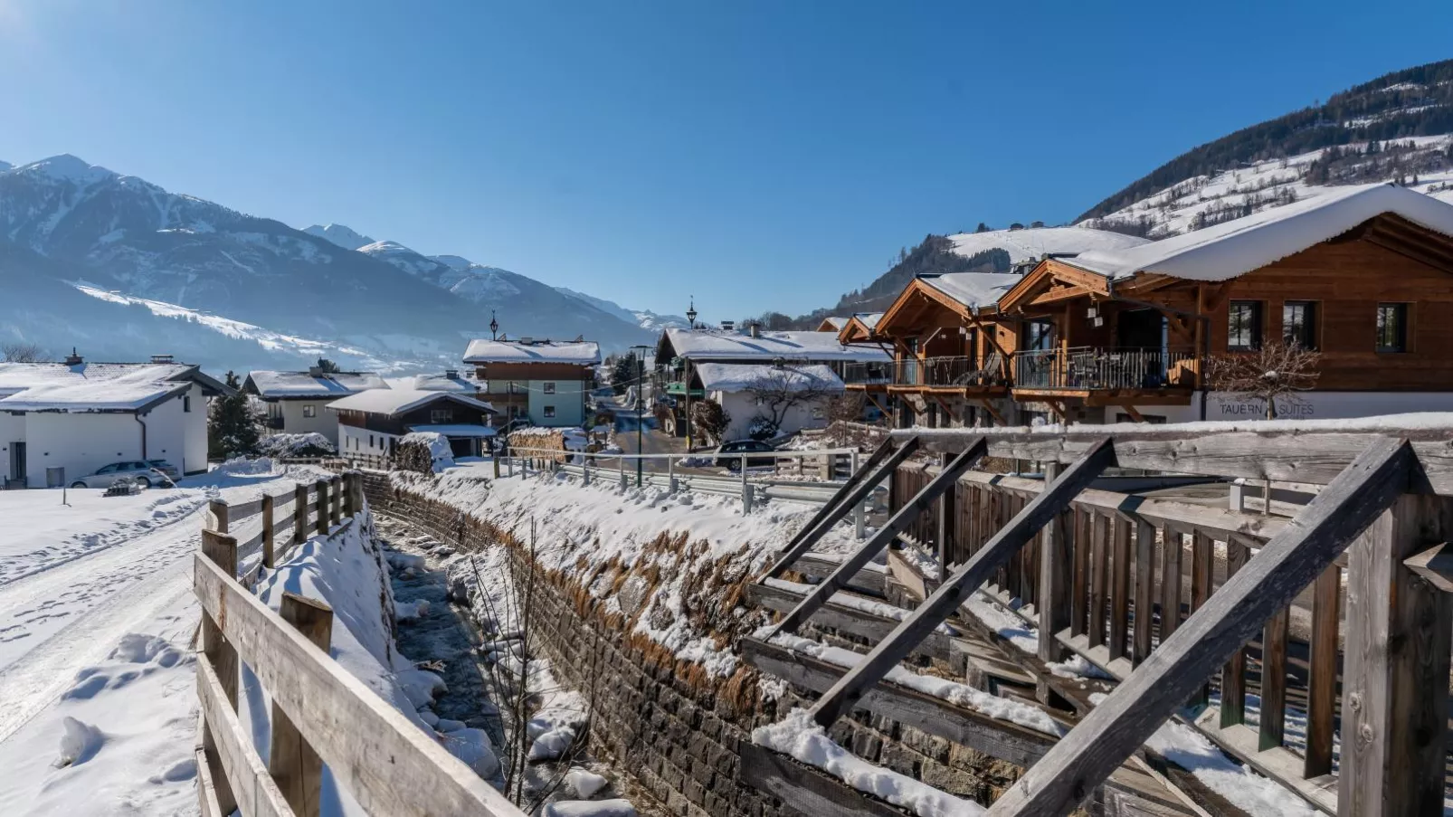 Luxury Tauern Suite Walchen Kaprun 8-Uitzicht winter