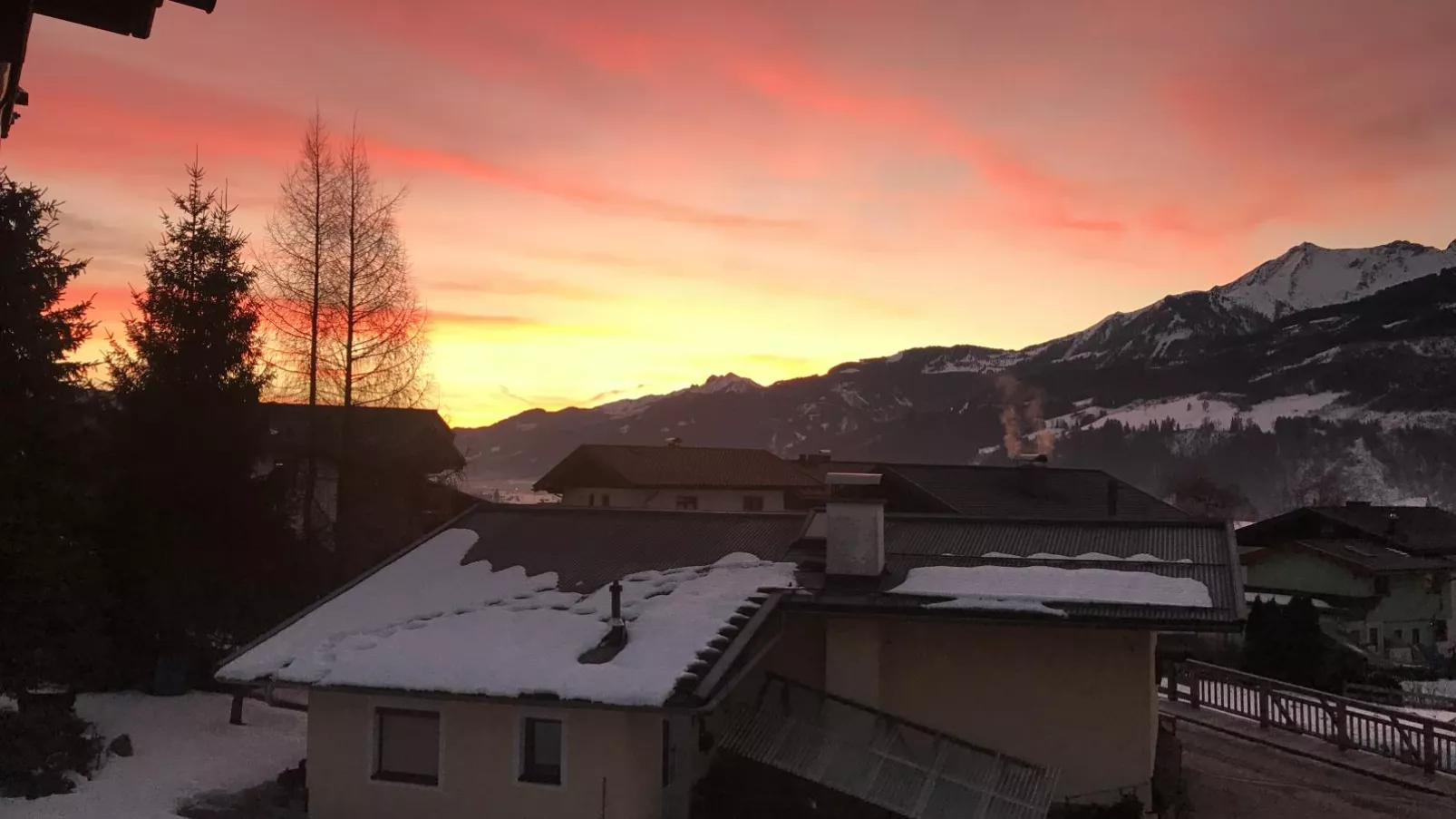 Luxury Tauern Suite Walchen Kaprun 8-Uitzicht winter