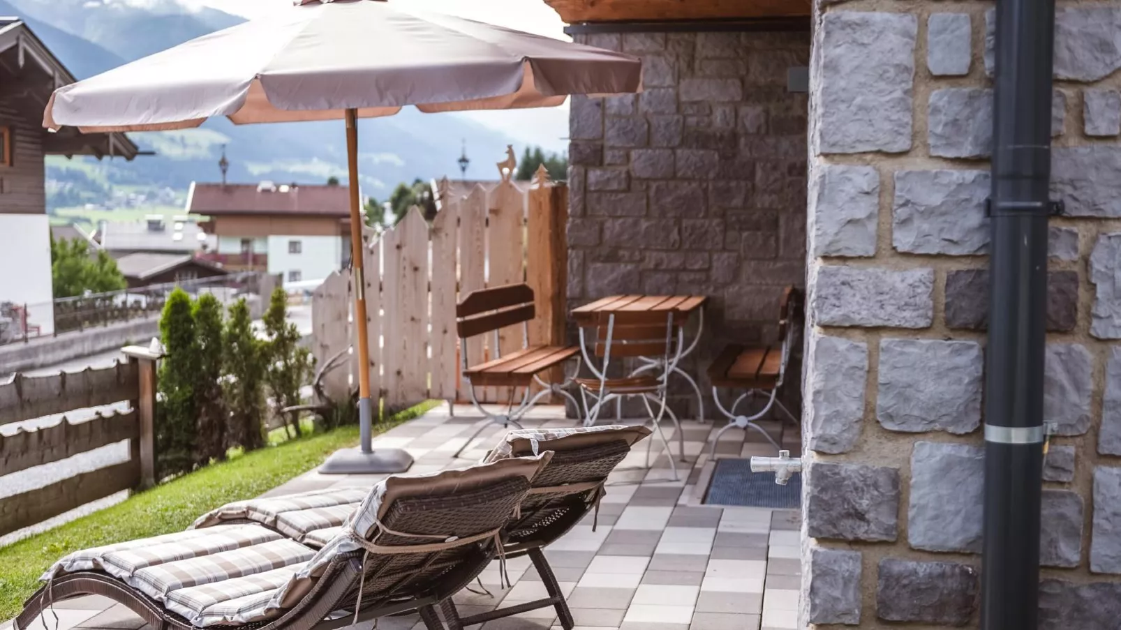 Green Garden Lodge B1-Terrasbalkon