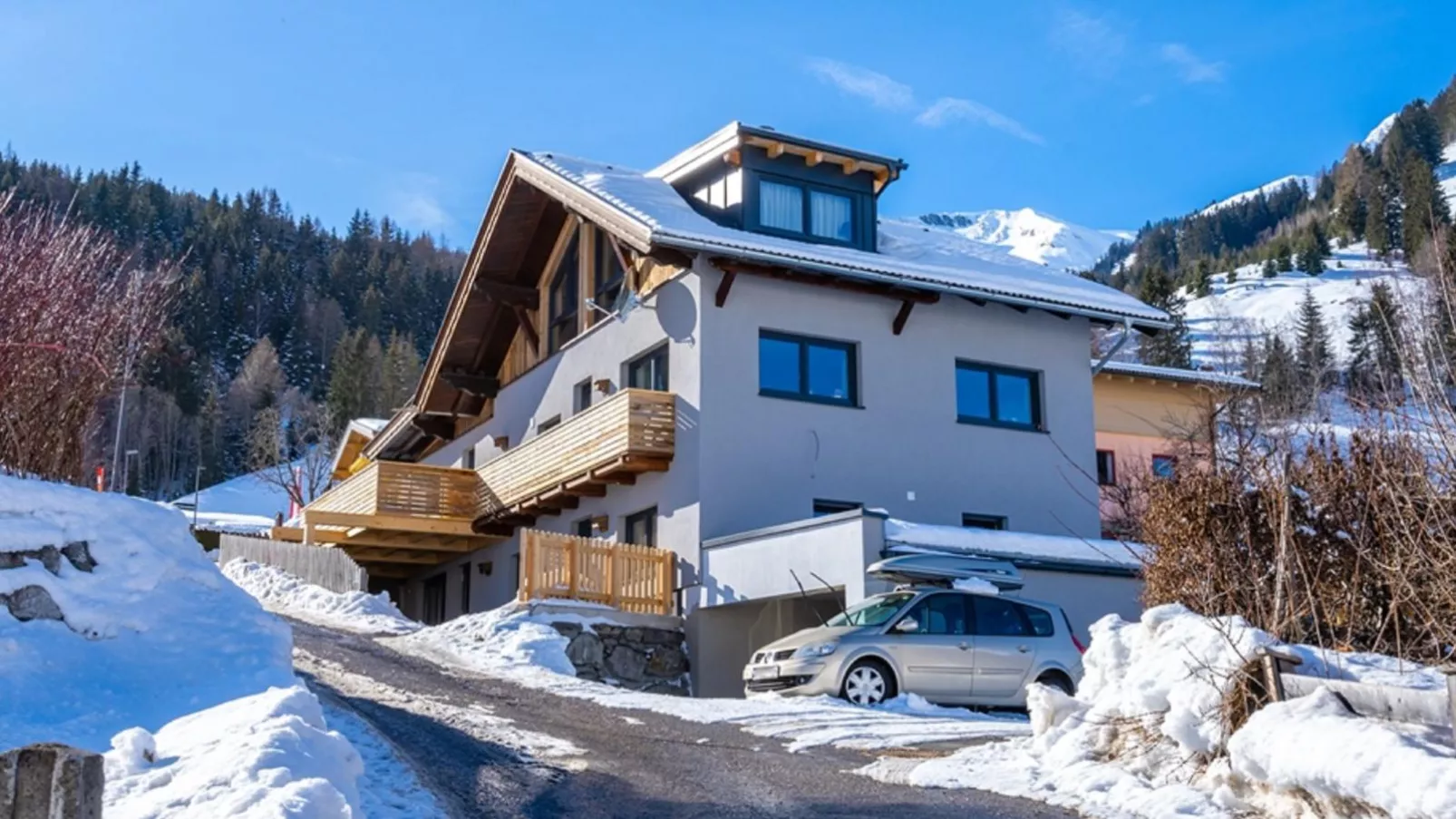 Golden Hirsch-Exterieur winter