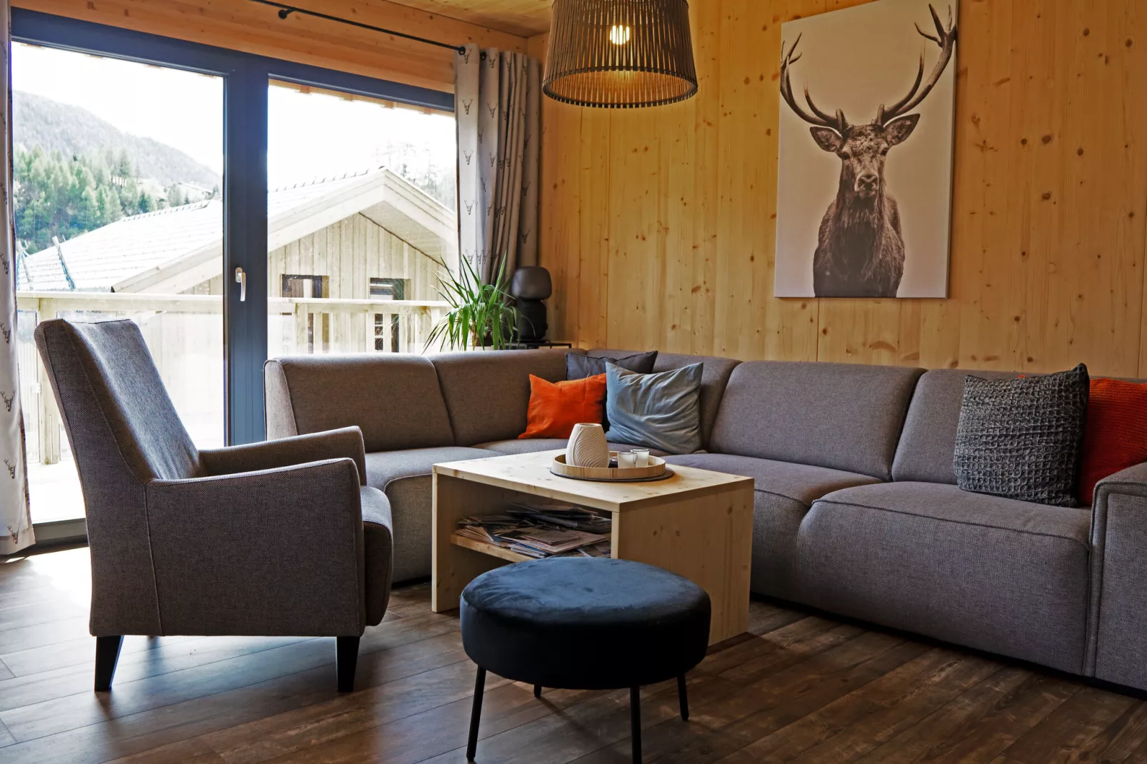 Bergeralm Chalets 2-Woonkamer