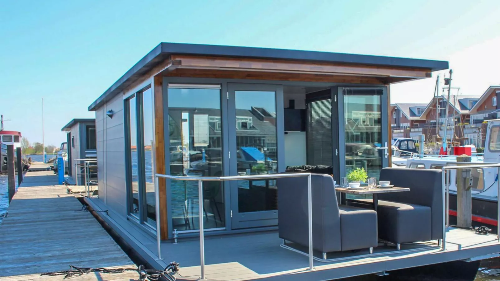 Tiny houseboat Parel I - airco