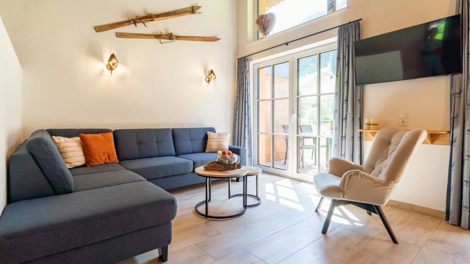 Chalet Astrid-Woonkamer