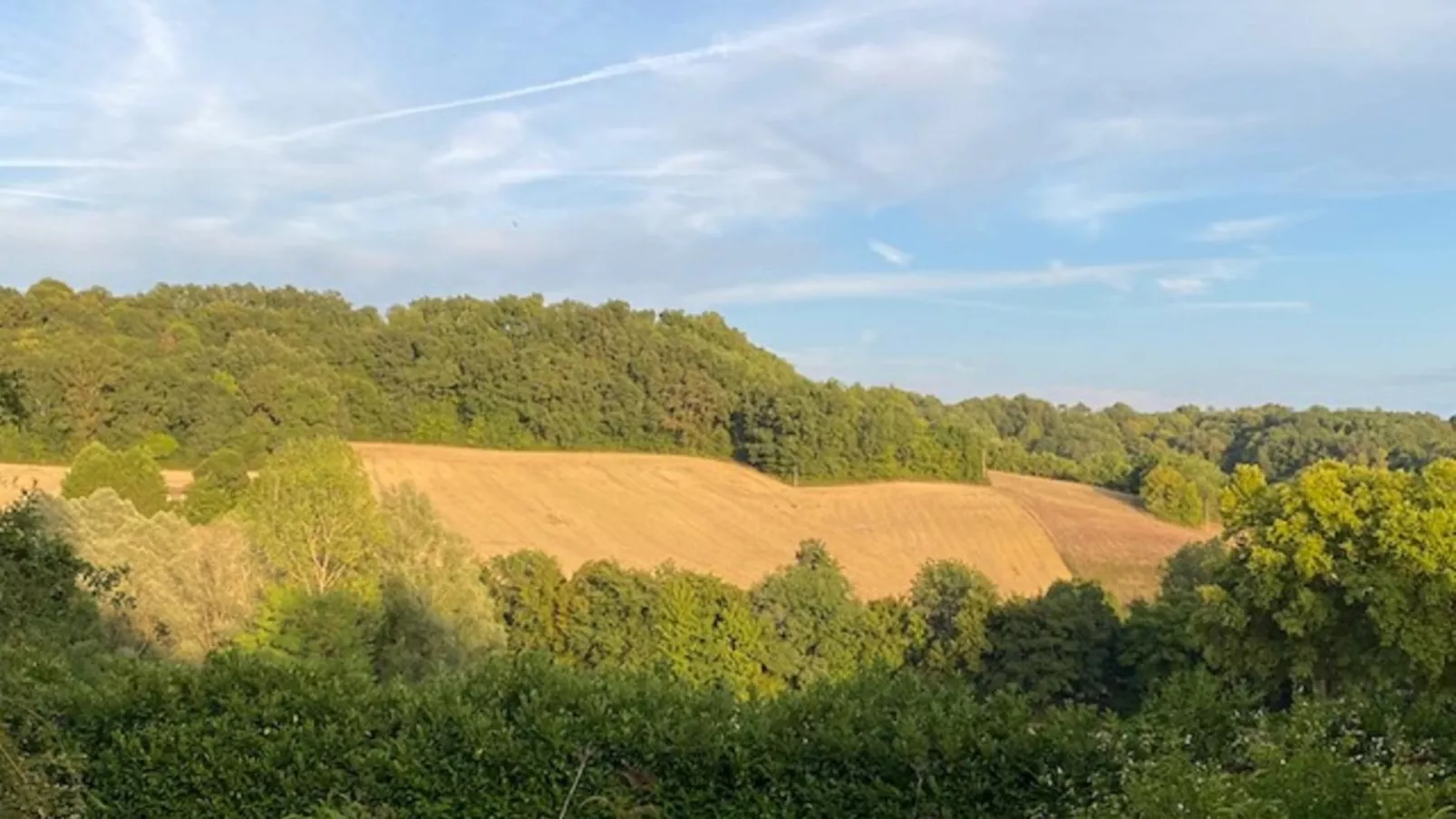 Gite La Folie-Uitzicht zomer