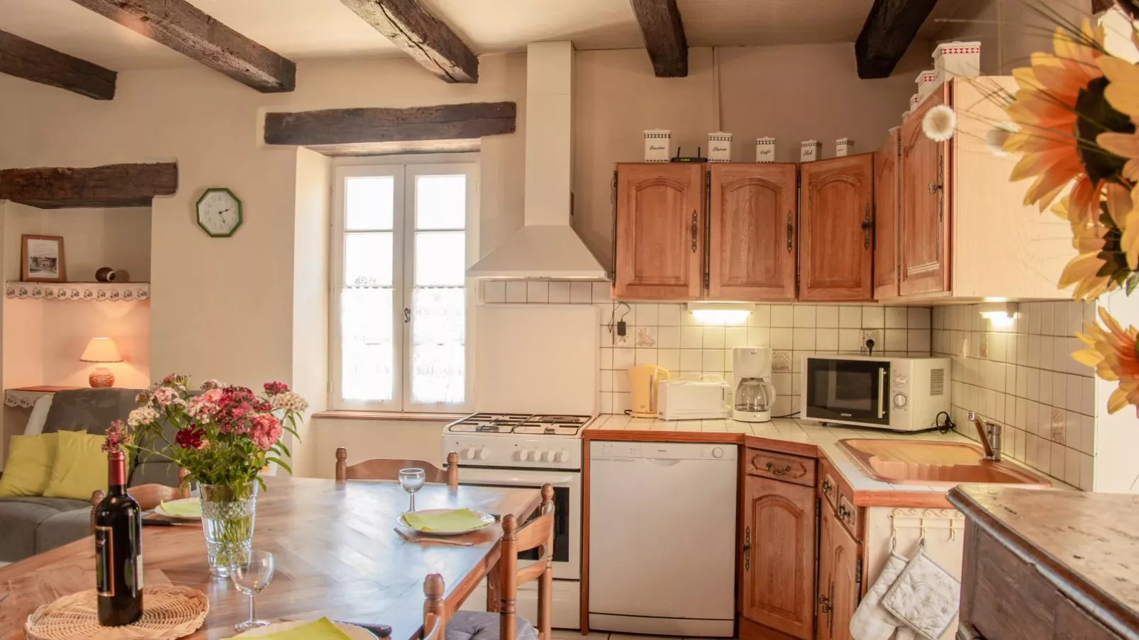 Gite Girou Haut-Keuken