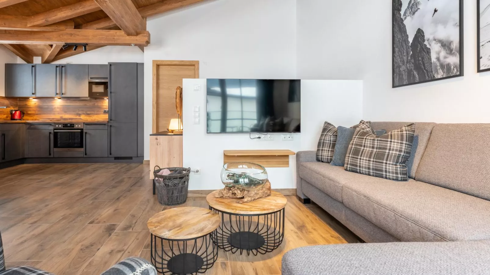 Chalet Aquila-Woonkamer
