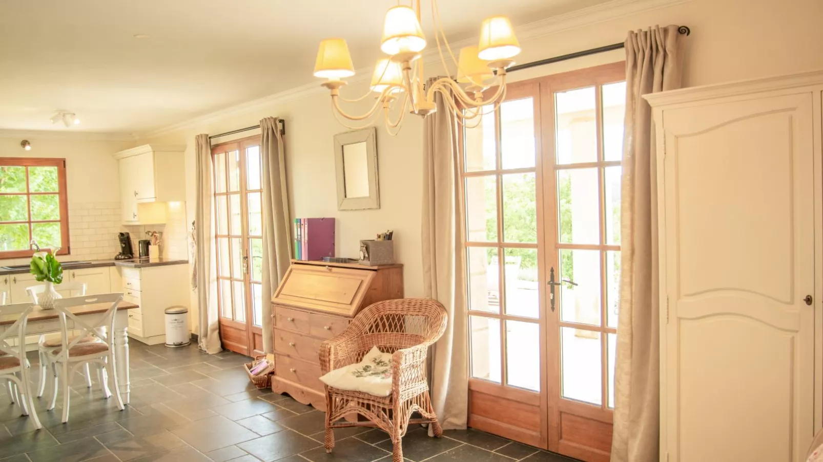 Villa Calloras-Woonkamer