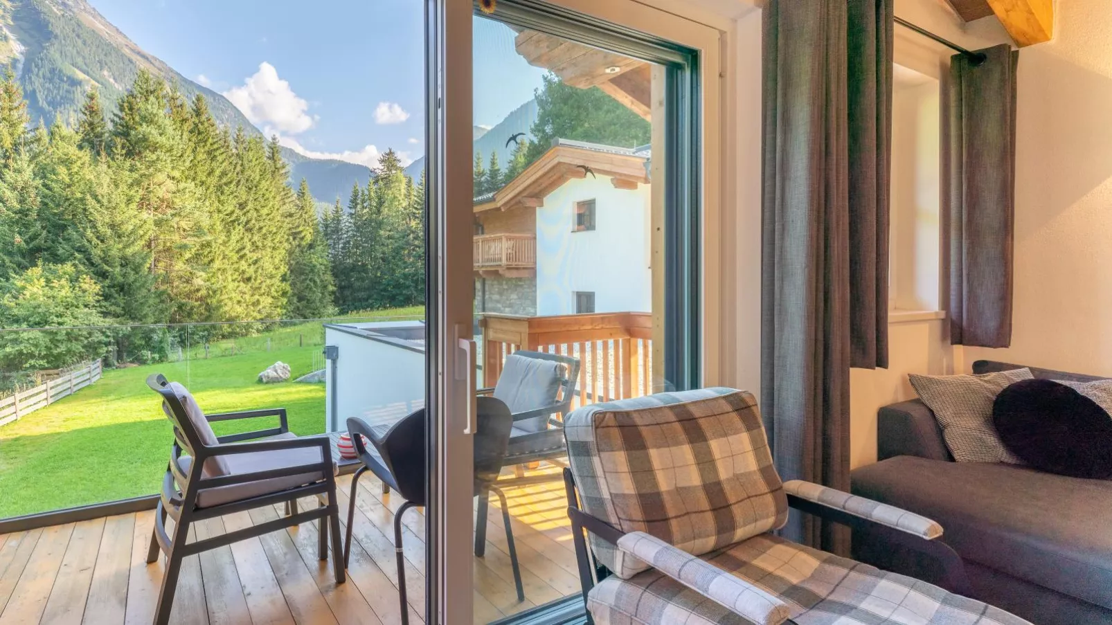 Chalet Sylvia-Terrasbalkon
