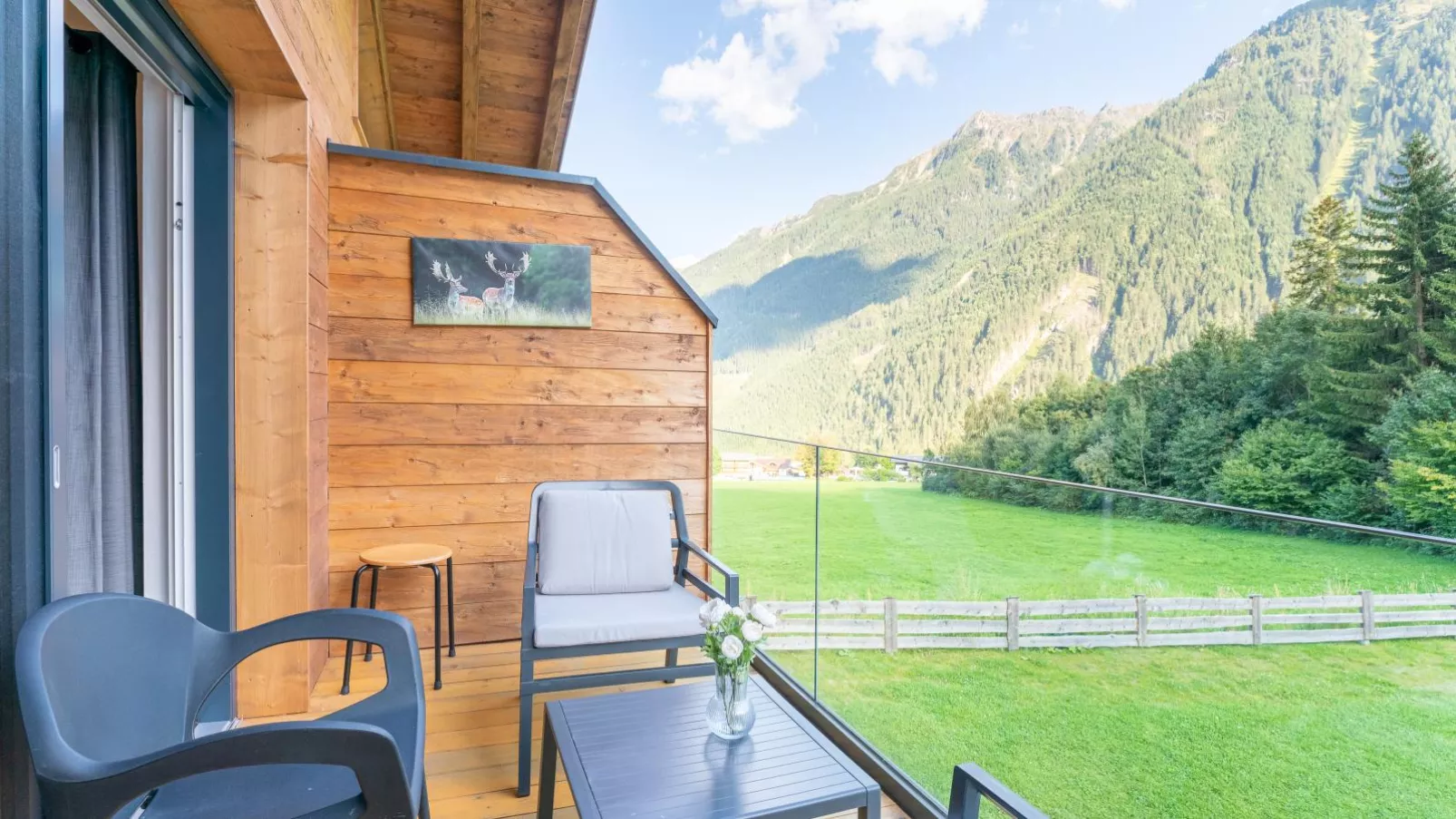 Chalet Sylvia-Terrasbalkon