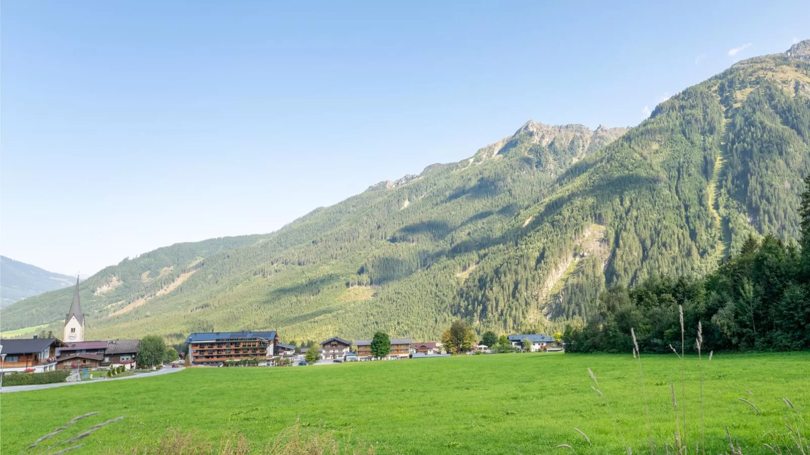 Chalet Sylvia-Uitzicht zomer