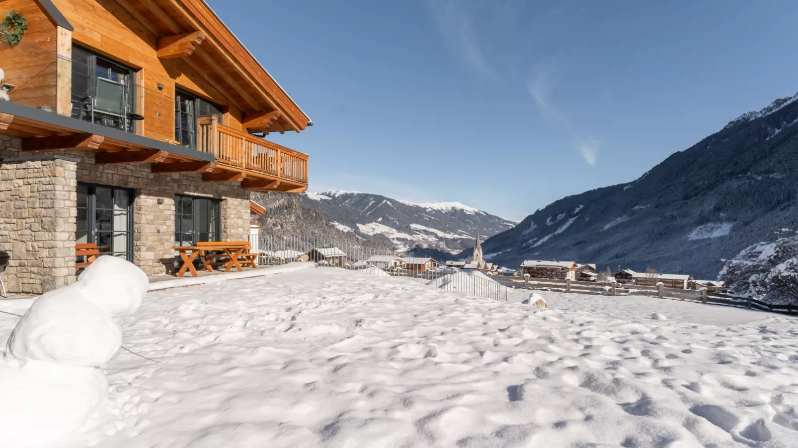 Tauernlodge Krimml 2B-Exterieur winter