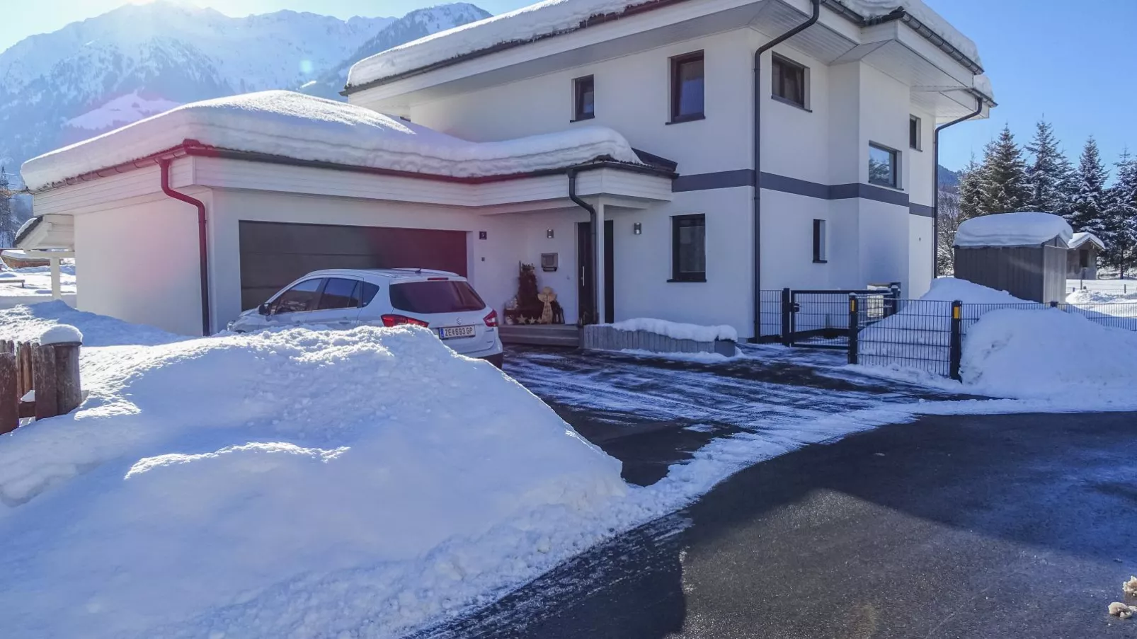 Ferienwohnung Feiel-Exterieur winter