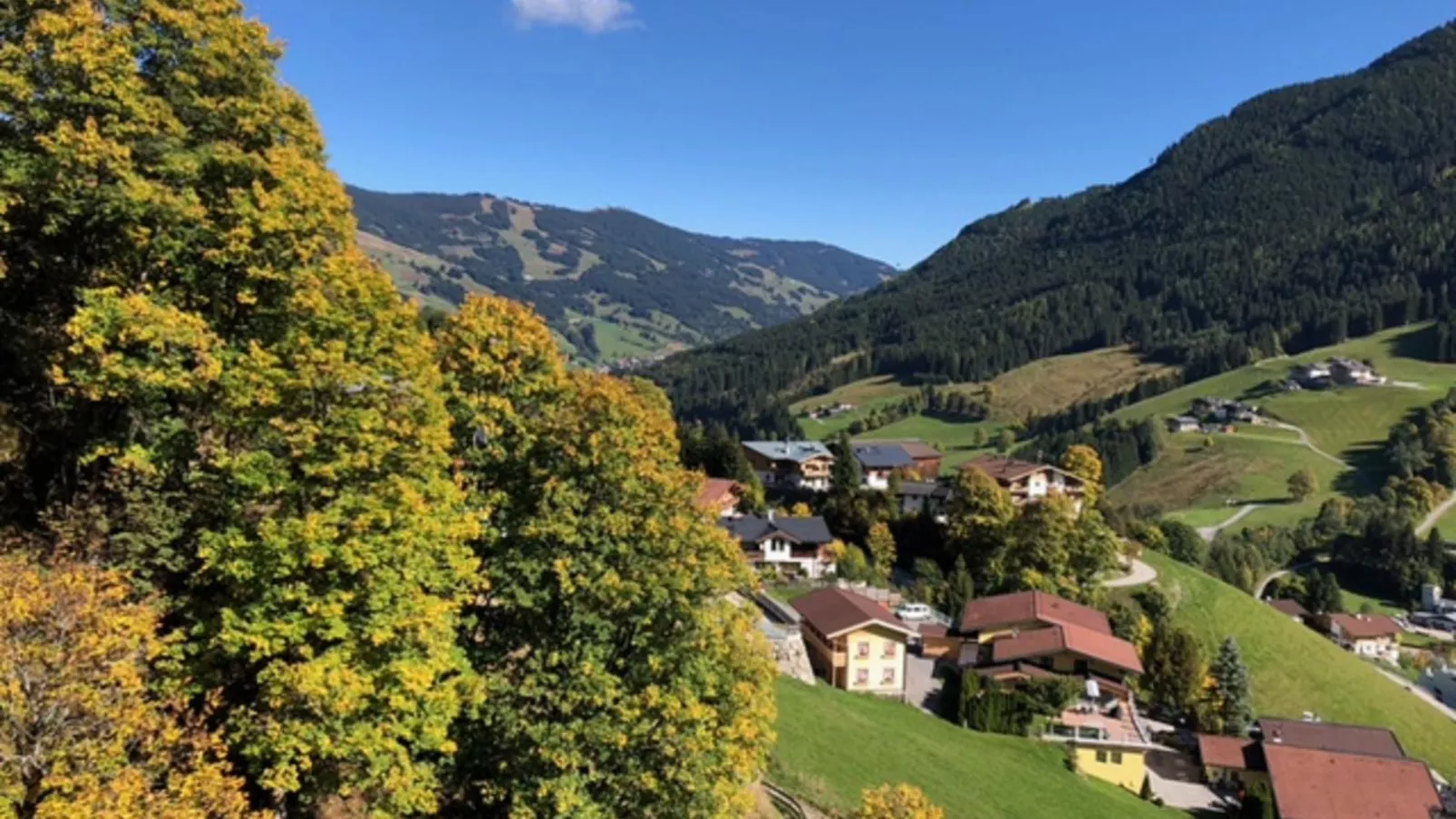 Glemmtal-Uitzicht zomer
