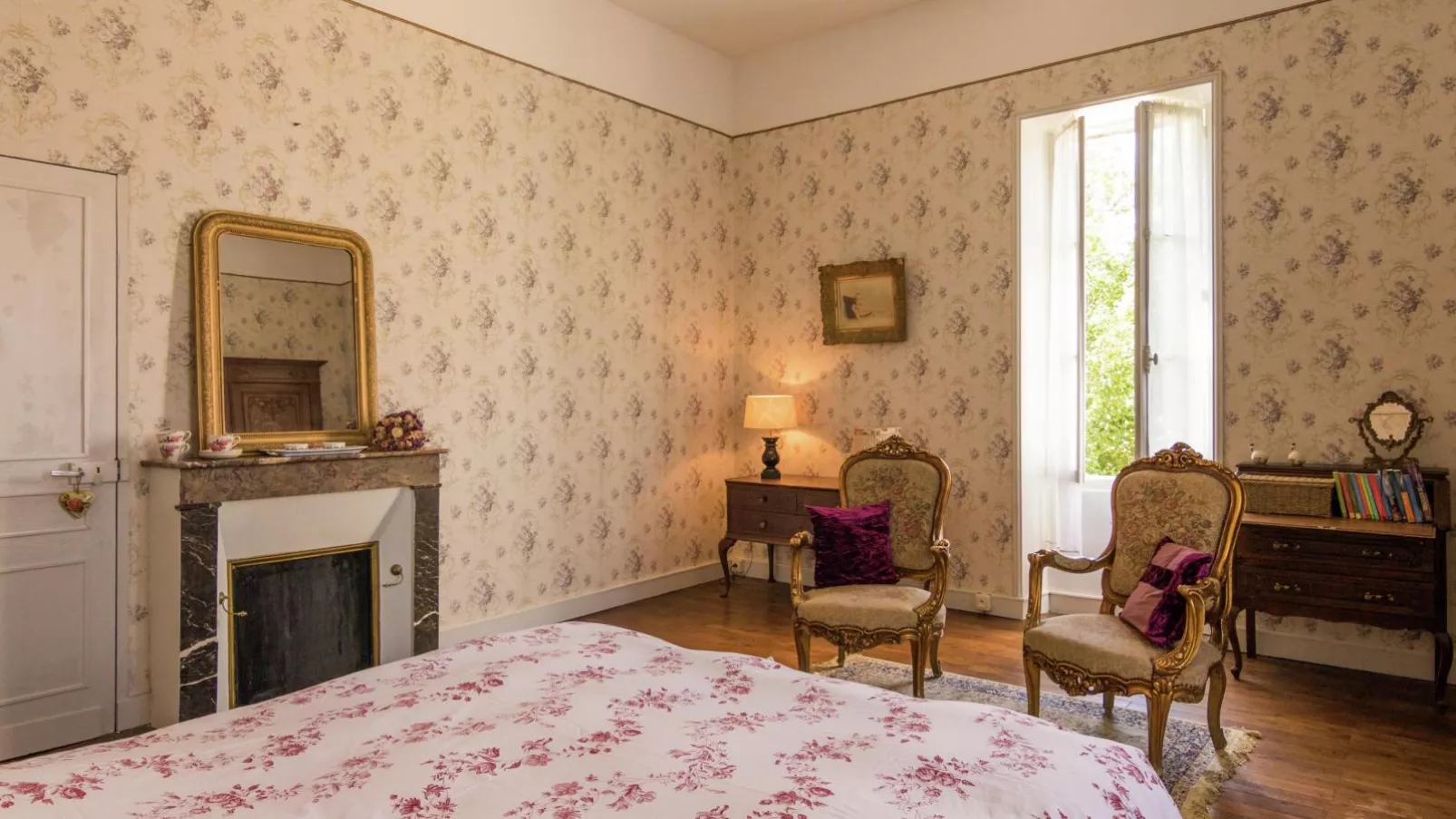 Manoir La Peyrade-Slaapkamer