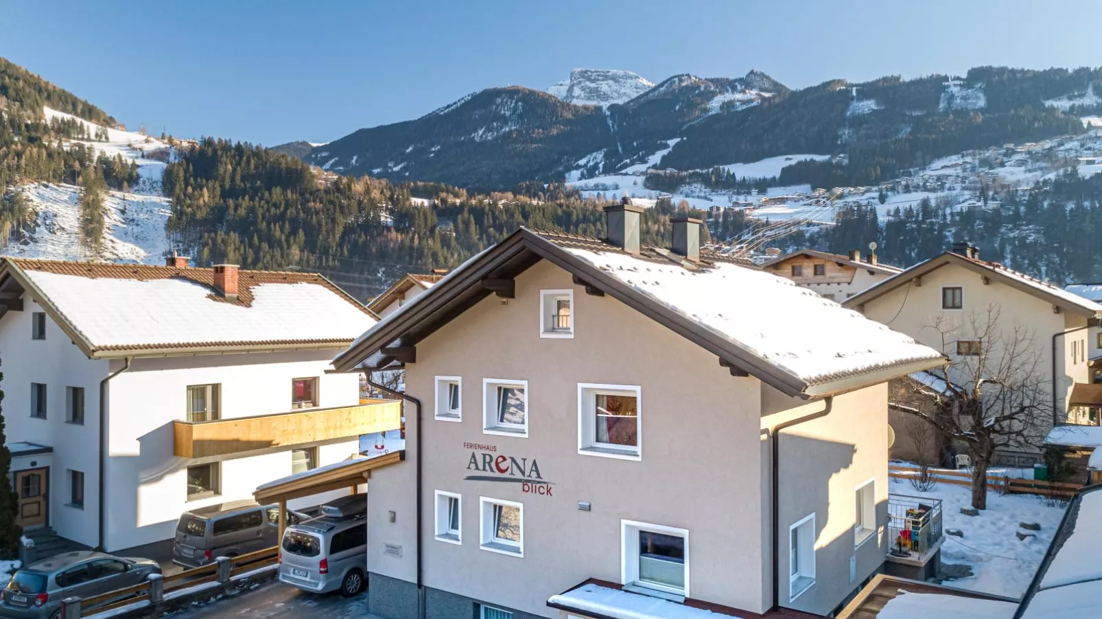 Arenablick-Exterieur winter