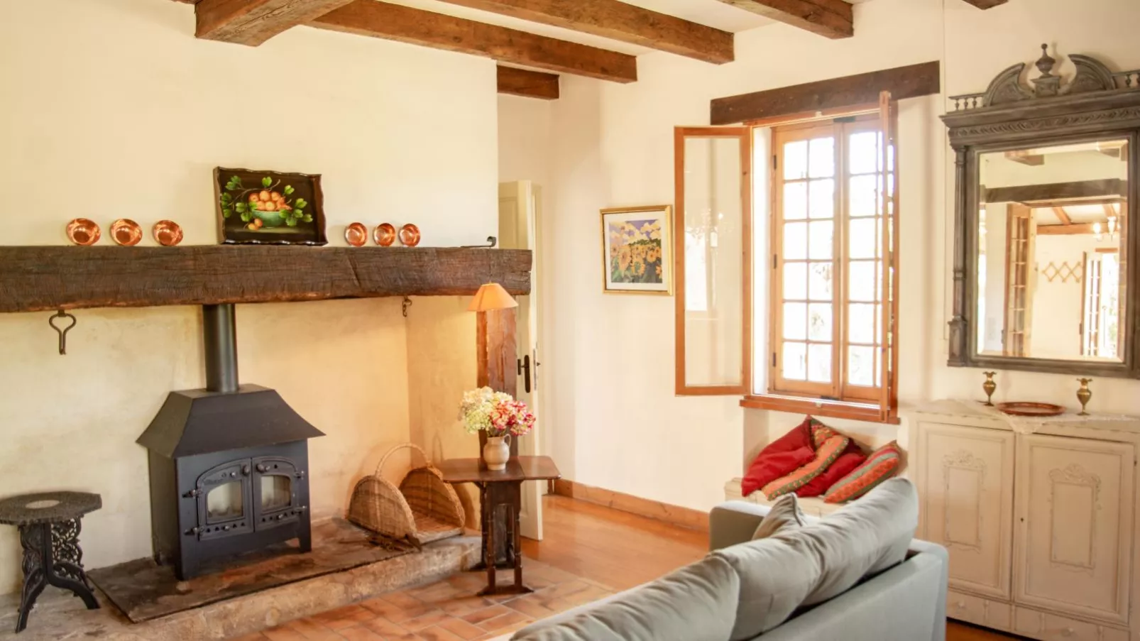 Maison Sauveterre-la-Lémance-Woonkamer