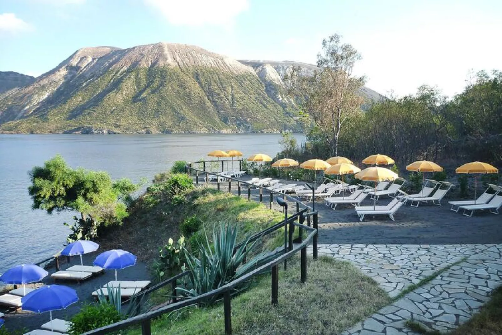 Appartementen, Vulcano-Uitzicht zomer