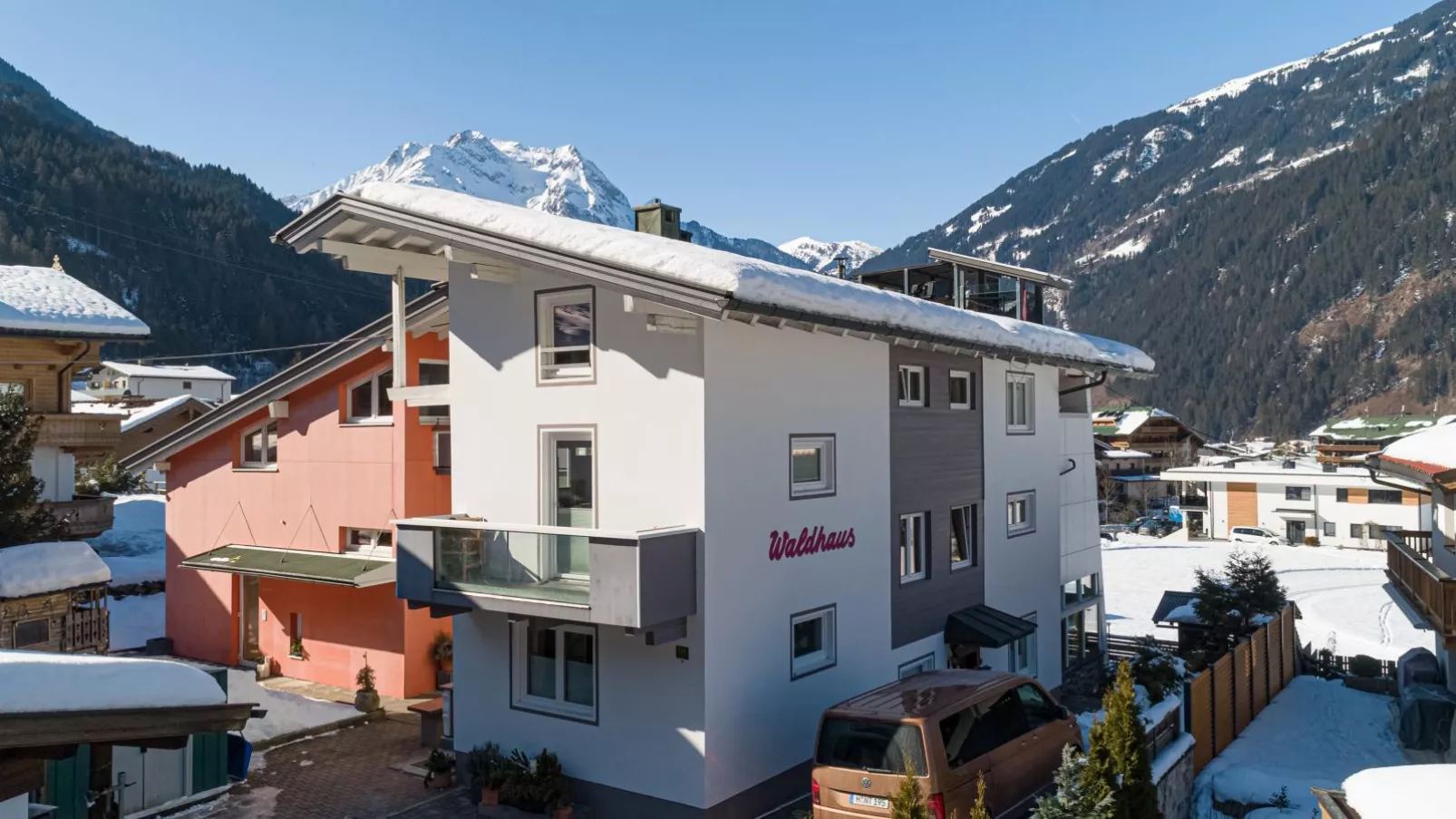 Waldhaus I-Exterieur winter