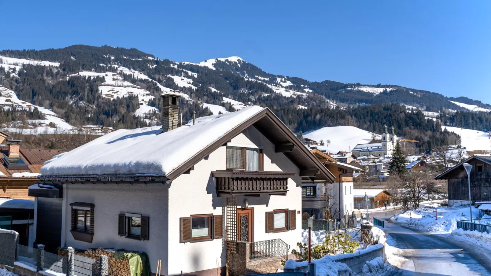 Ferienhaus Rieder-Exterieur winter