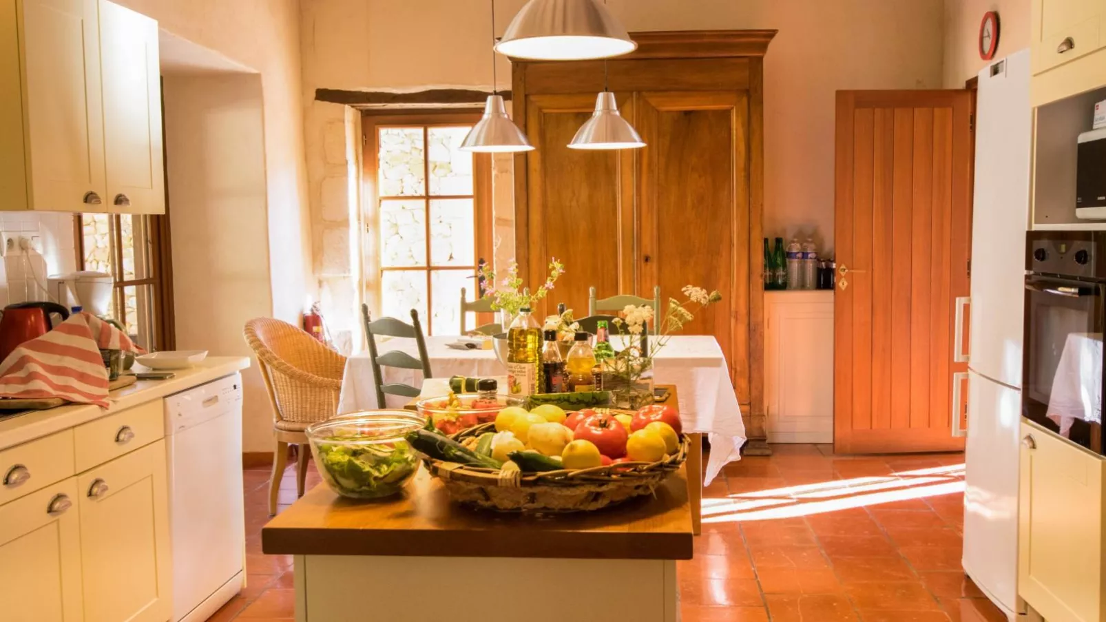 Le Grand Gapard 24 pers-Keuken