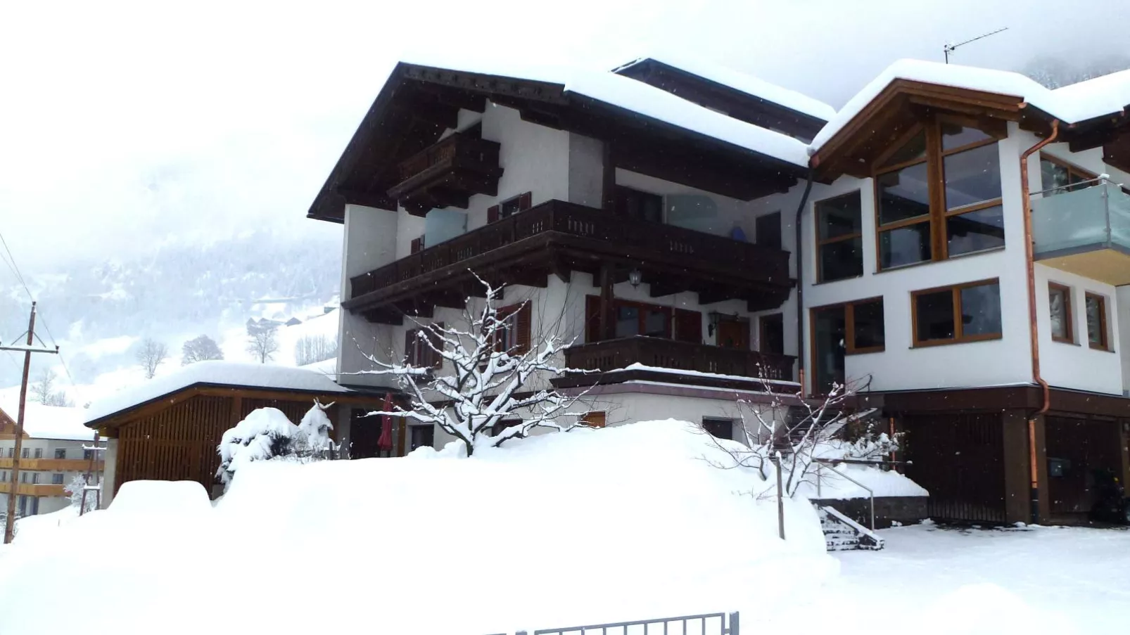 Ferienhaus Steiner-Exterieur winter