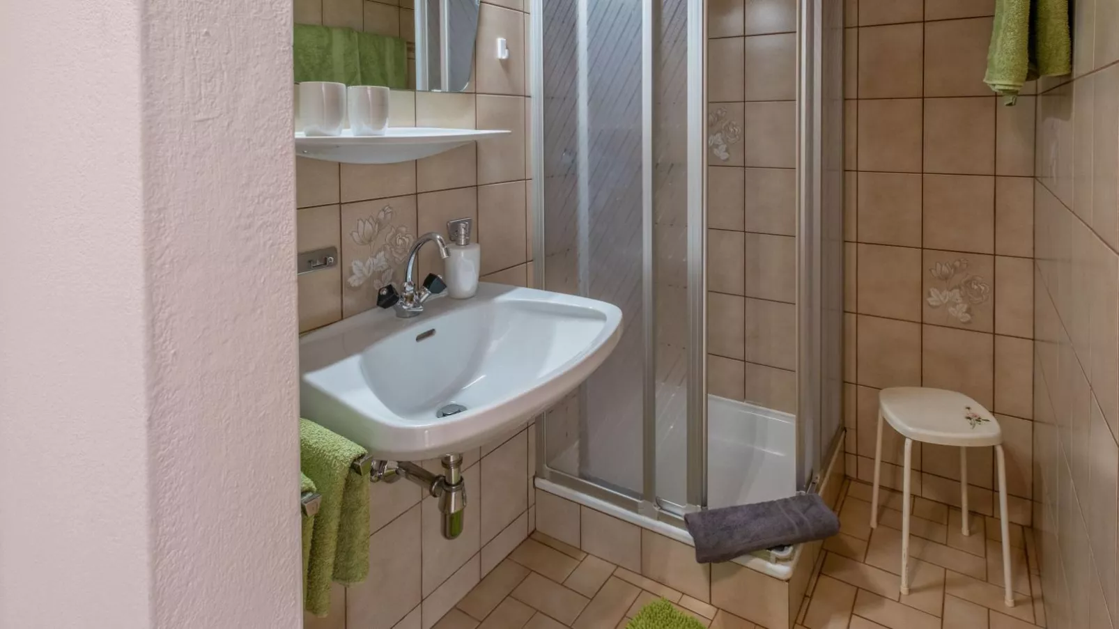 Ferienwohnung Krimbacher-Badkamer