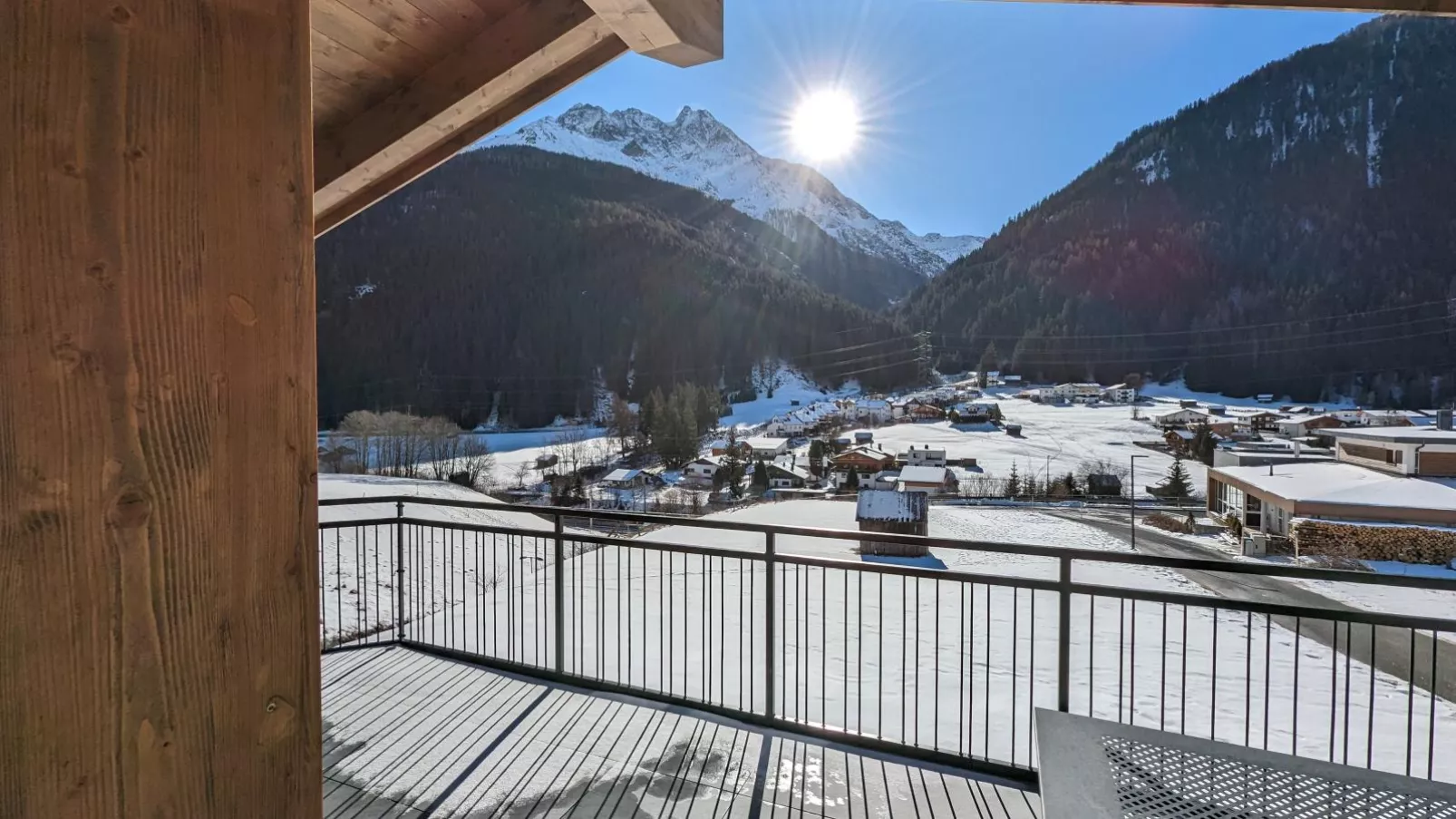 Chalet Pettneu am Arlberg - Top 3-Uitzicht winter