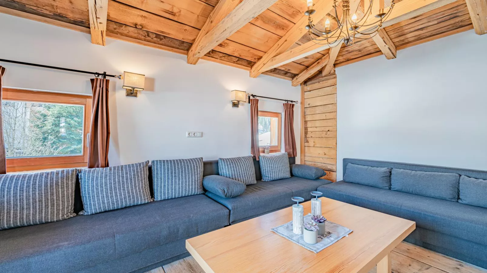 Chalet Kirchberg-Woonkamer